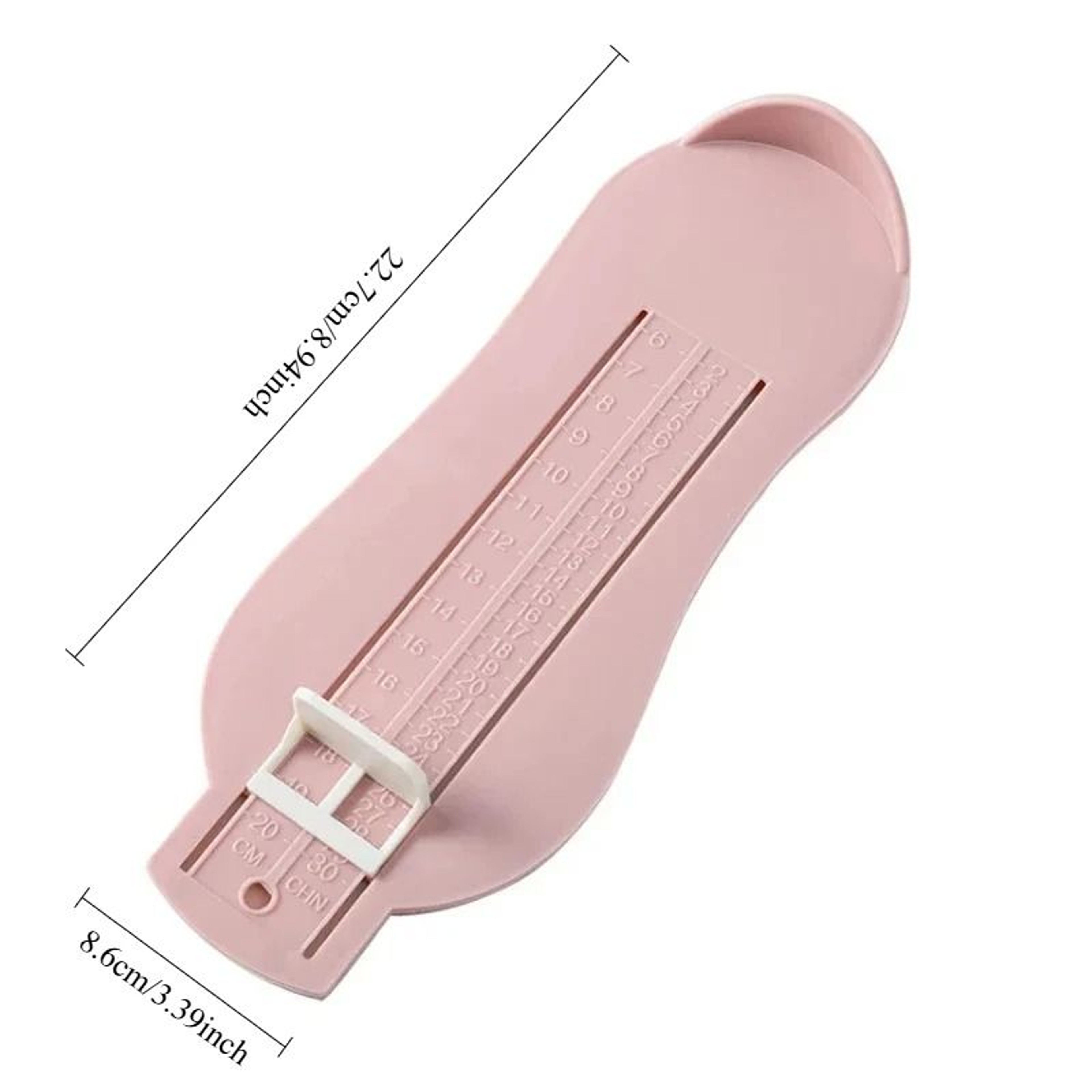 Kids Foot Measure Gauge Shoe Size Ruler Measuring Tool 5