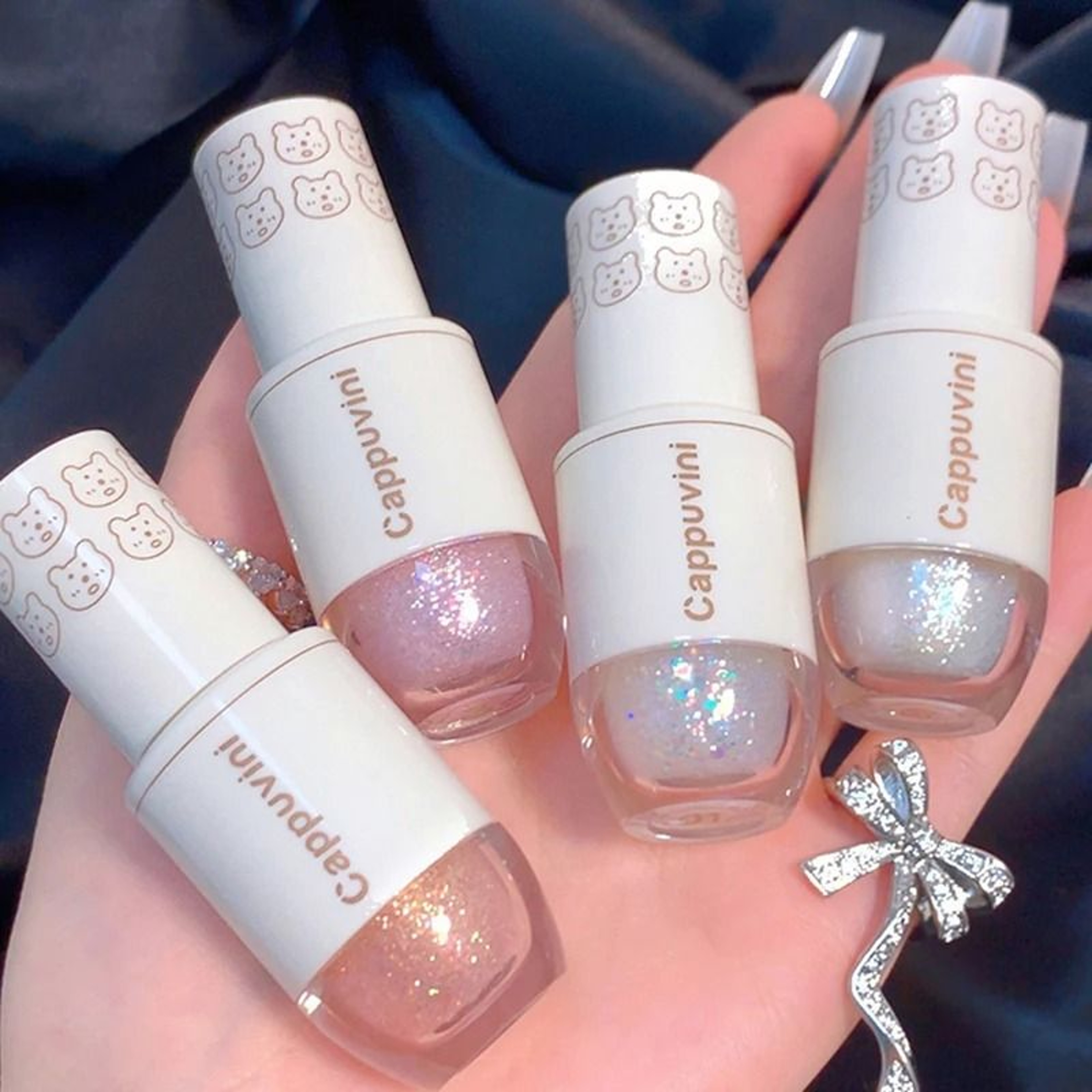 Cappuvini Star Dots Liquid Eyeshadow Pearlescent High Gloss 3