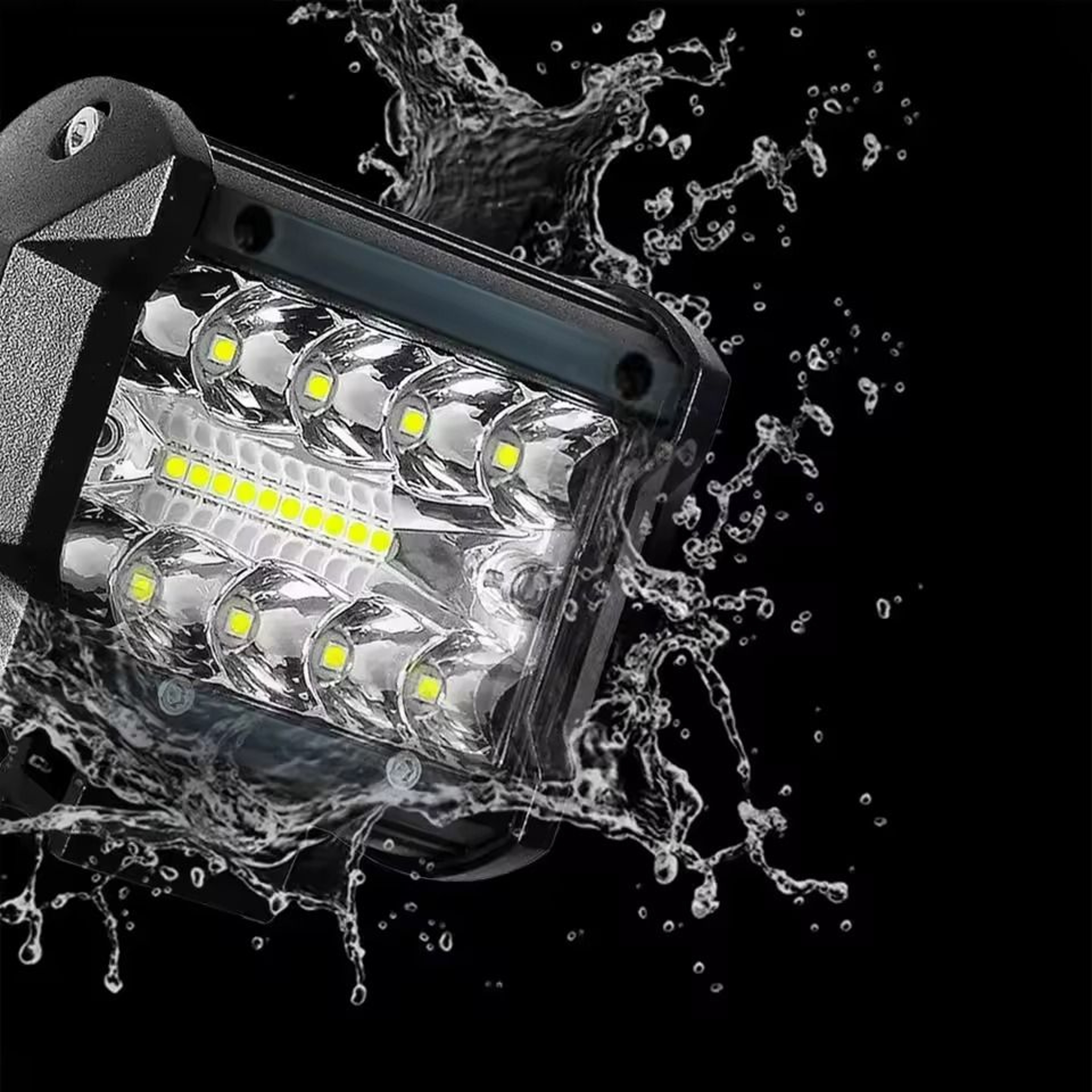 12V 60W LED Bar Offroad Spot Flood Combo Work Light For Truck Car SUV ATV UTV 4WD 1