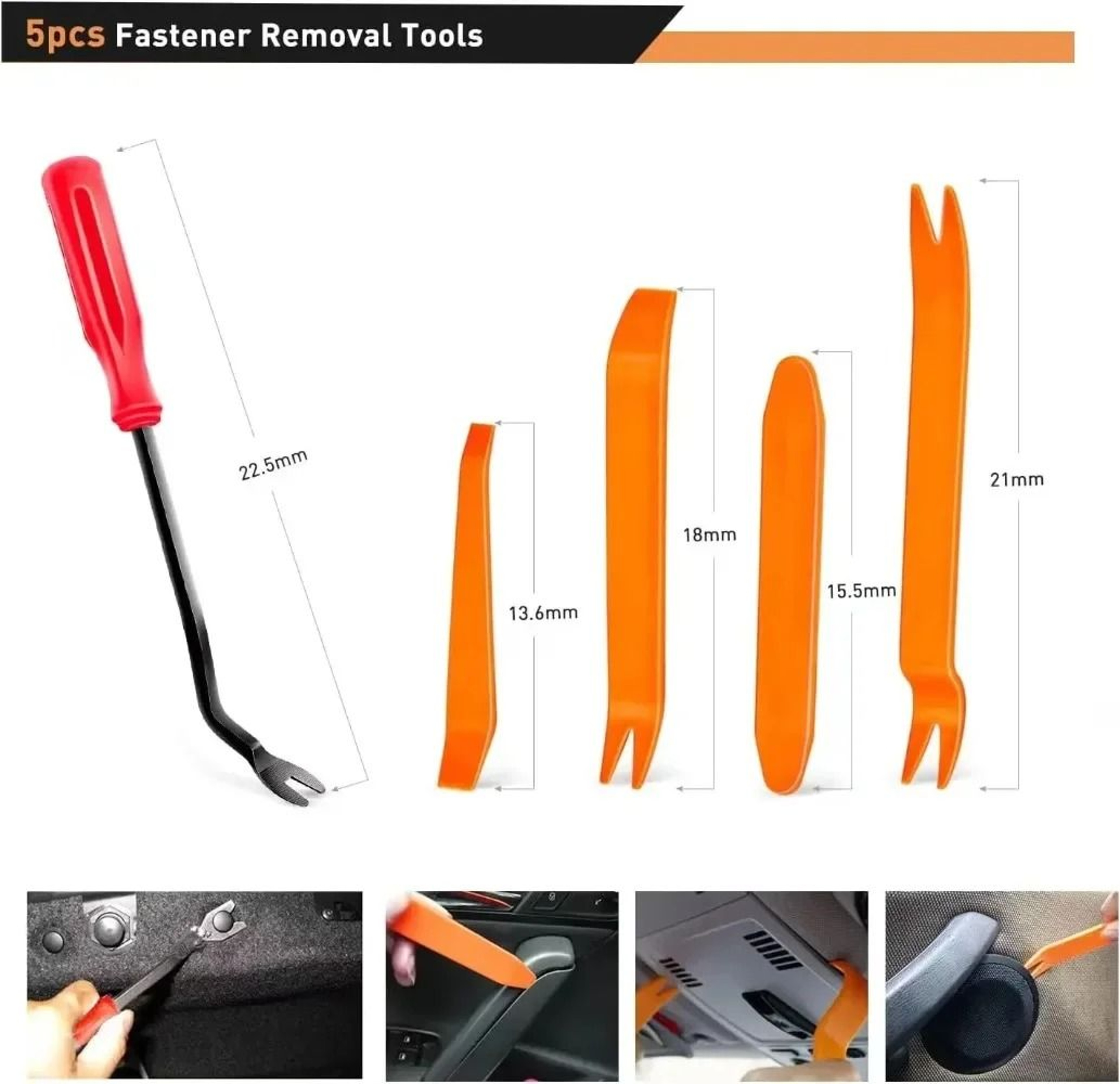Car Fastener Clip Kit Fender Rivet Retainer Plastic Clips 800pcs 2