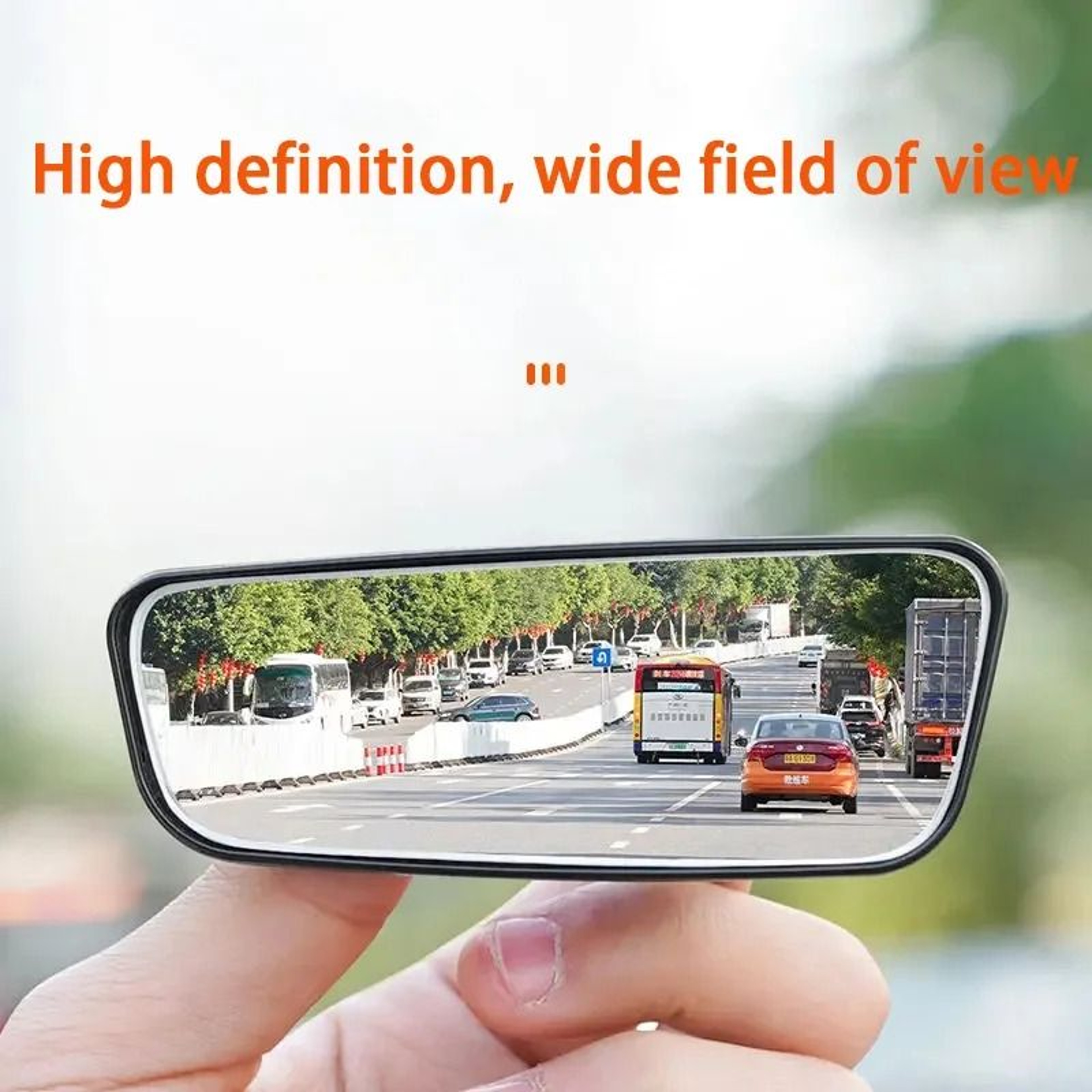 Adjustable Blind Spot Mirror Set For Wide Angle Car Rearview Safety 2