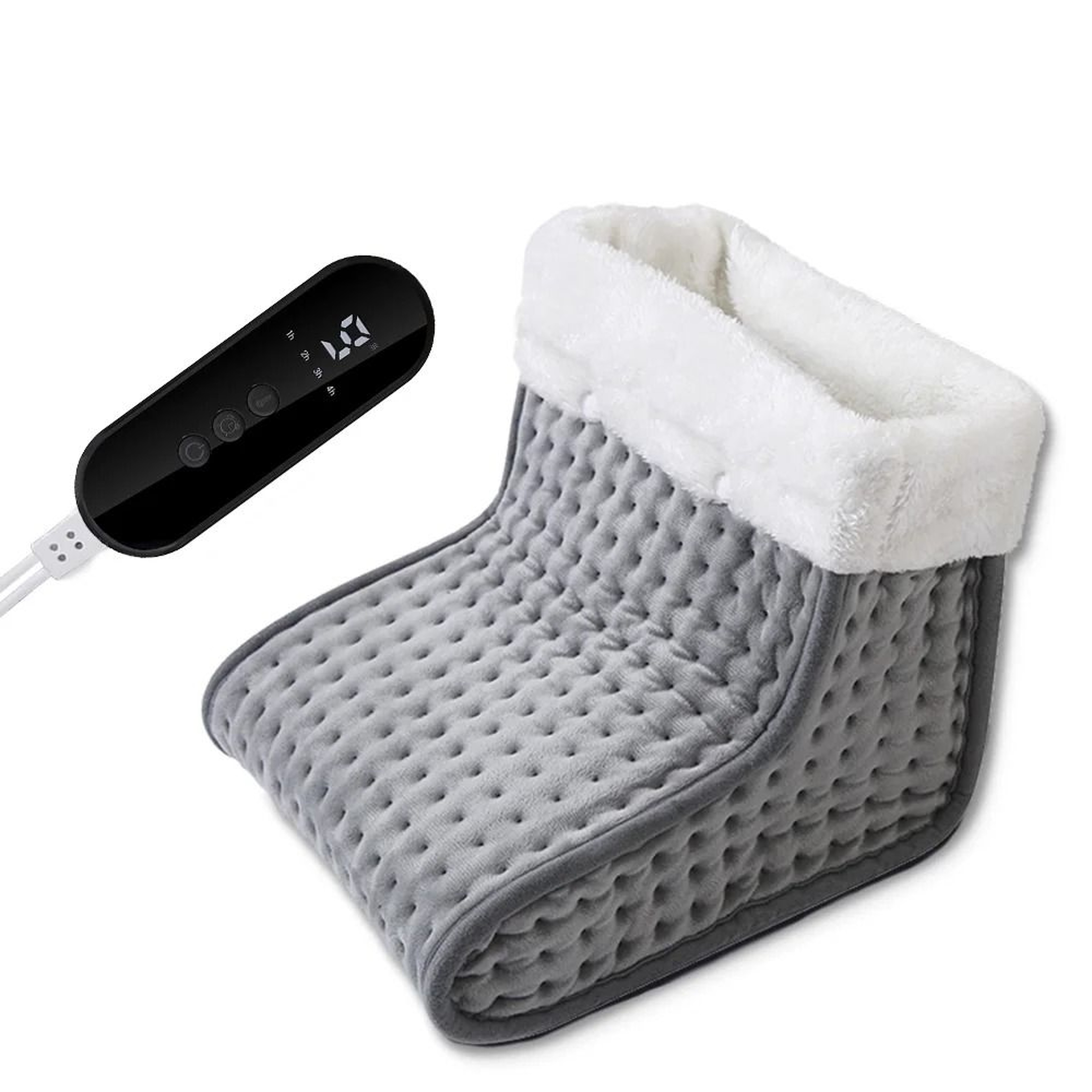 Electric Heated Foot Warmer Plush Heating Pad With Adjustable Temperature 3
