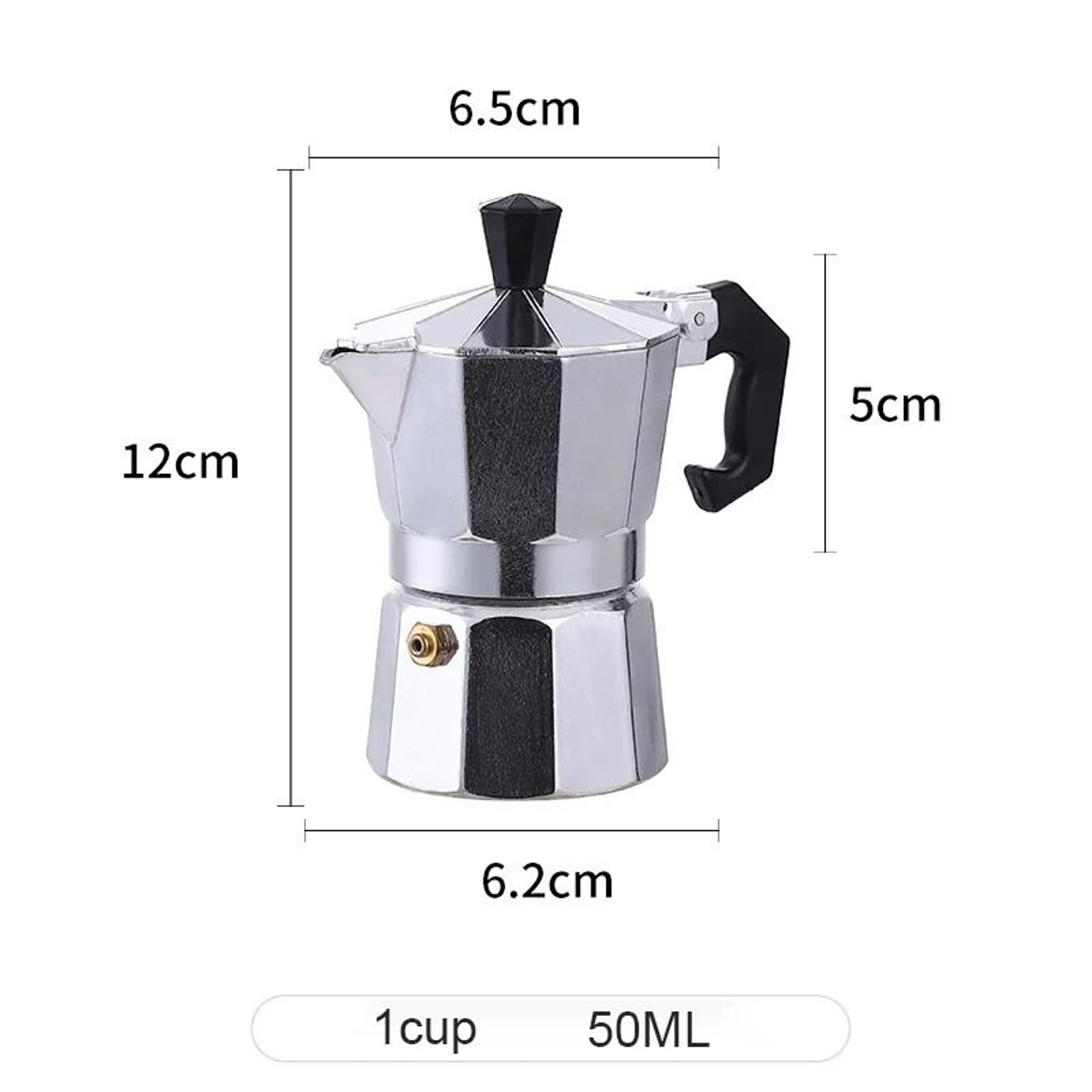 Aluminum Italian Octagonal Moka Coffee Pot Stove Top Espresso Maker 9