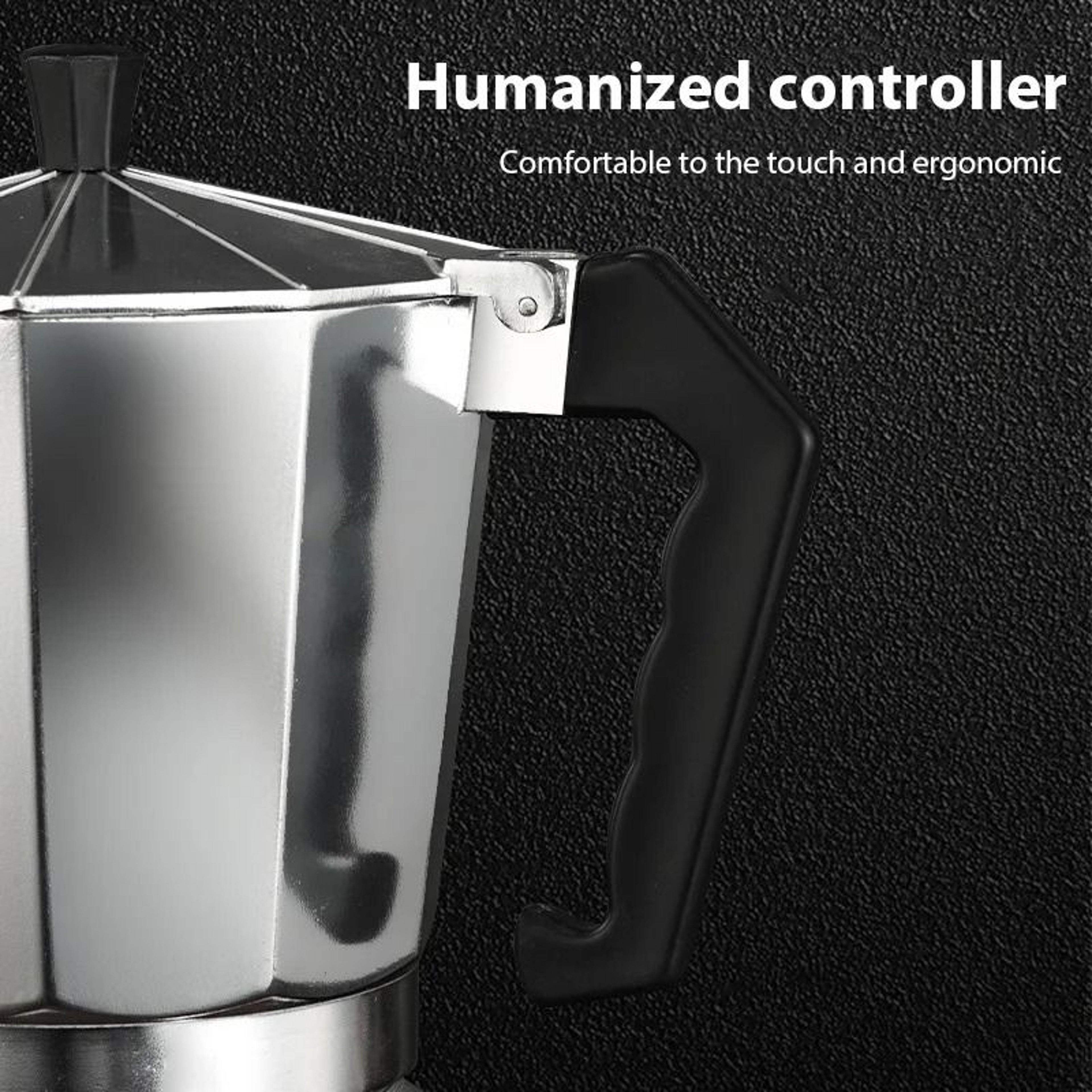 Aluminum Italian Octagonal Moka Coffee Pot Stove Top Espresso Maker 3