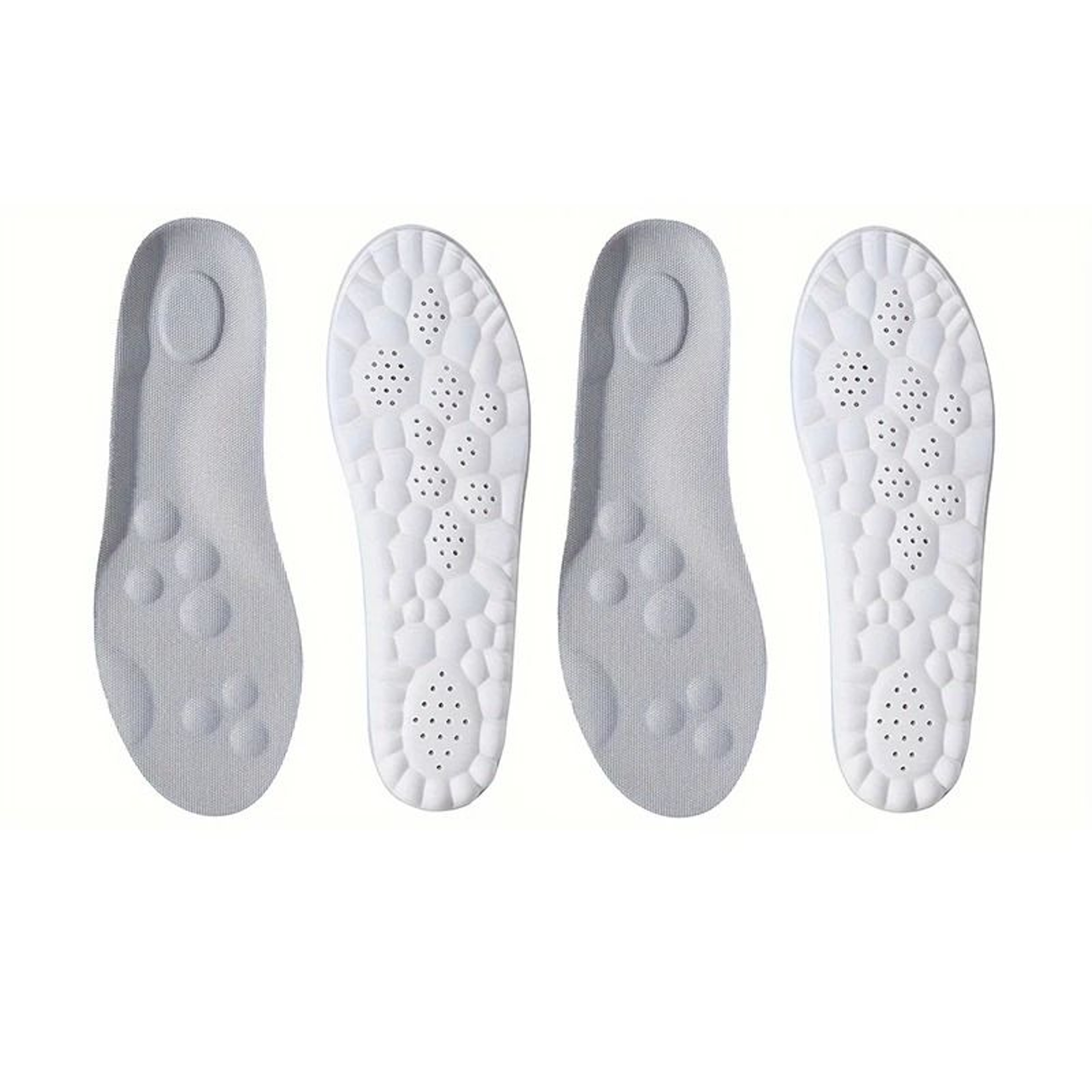 High Elasticity Latex Sport Insoles Soft Shoe Pads Arch Support Orthotic Insoles 5