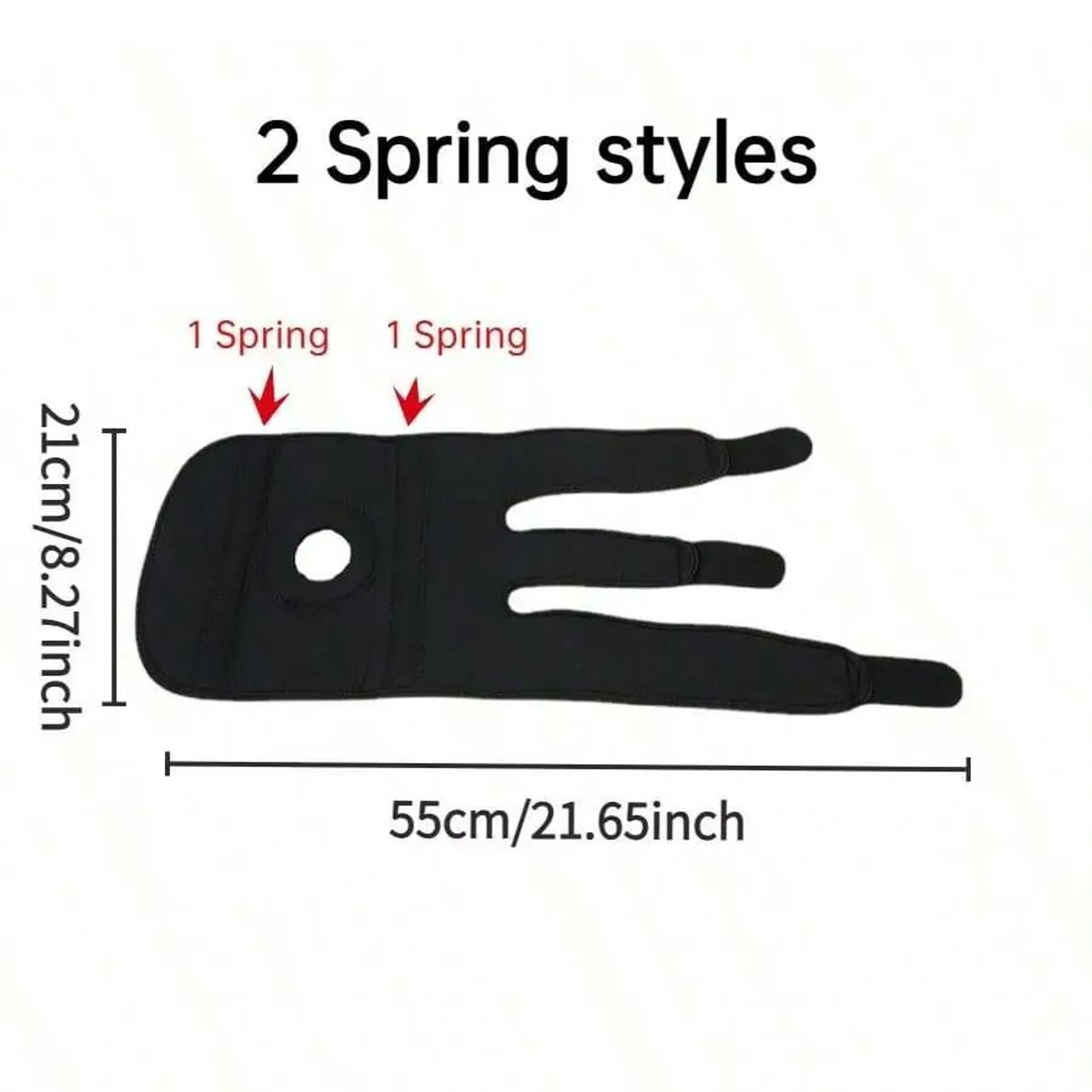 Outdoor Sports Knee Pads With Spring Support For Running Hiking Cycling Protection 4