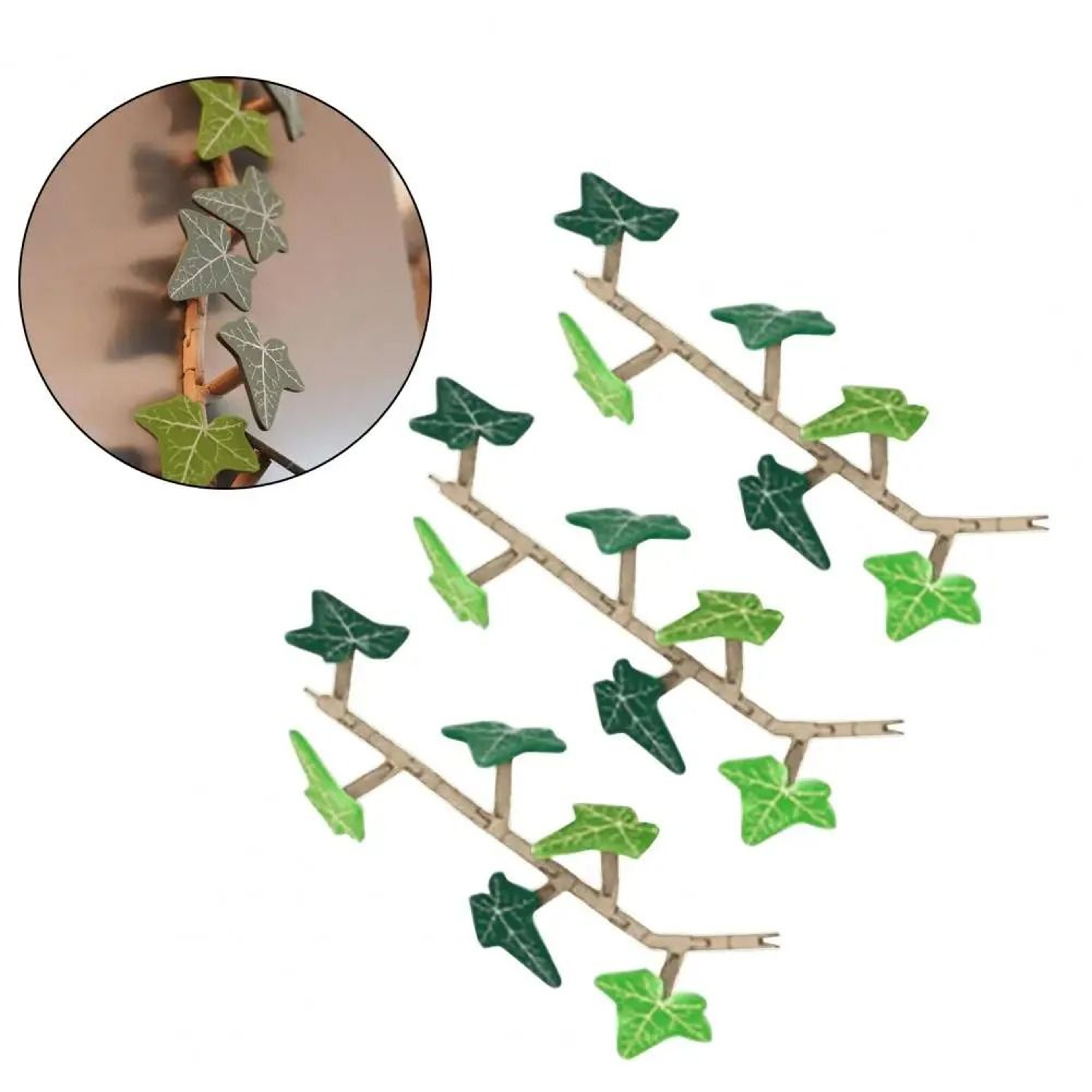 3D Printed Ivy Fridge Magnet With Articulating Stems For Home And Locker Decoration 2