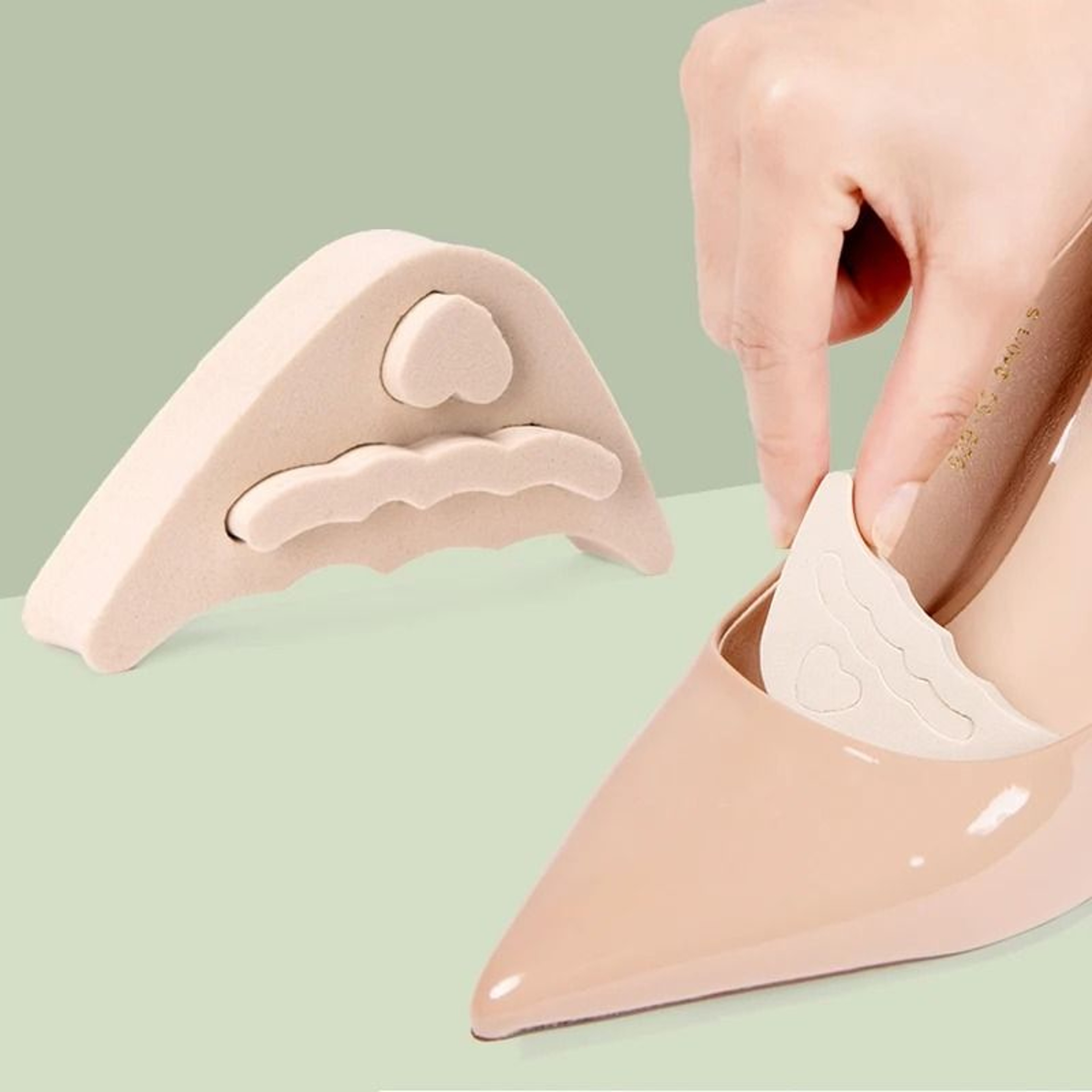Soft Toe Plug Half Insole Reusable Shoe Filler Adjustable Foot Padding Inserts 3