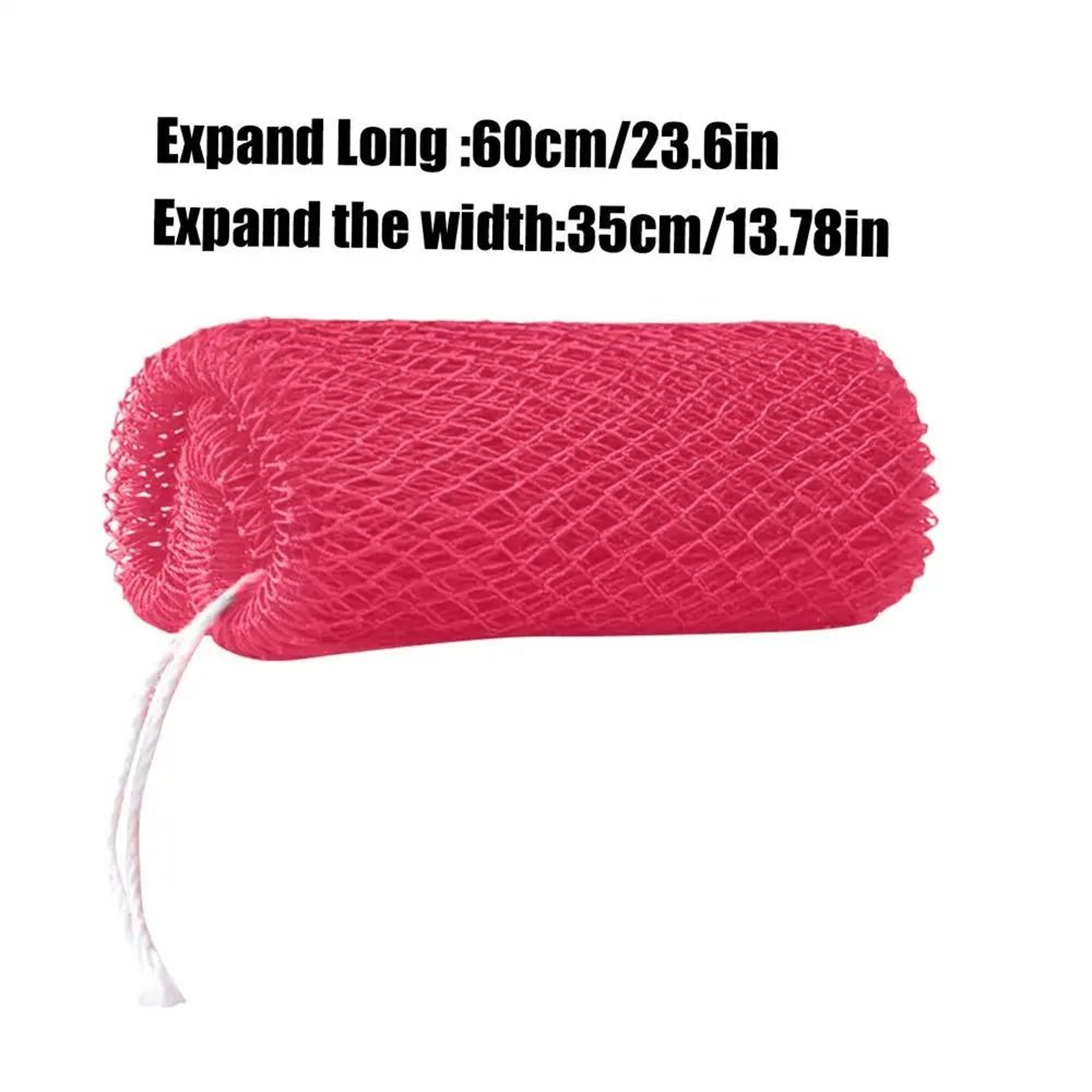 African Net Exfoliating Bath Sponge Authentic Deep Cleaning Body Scrubber 8