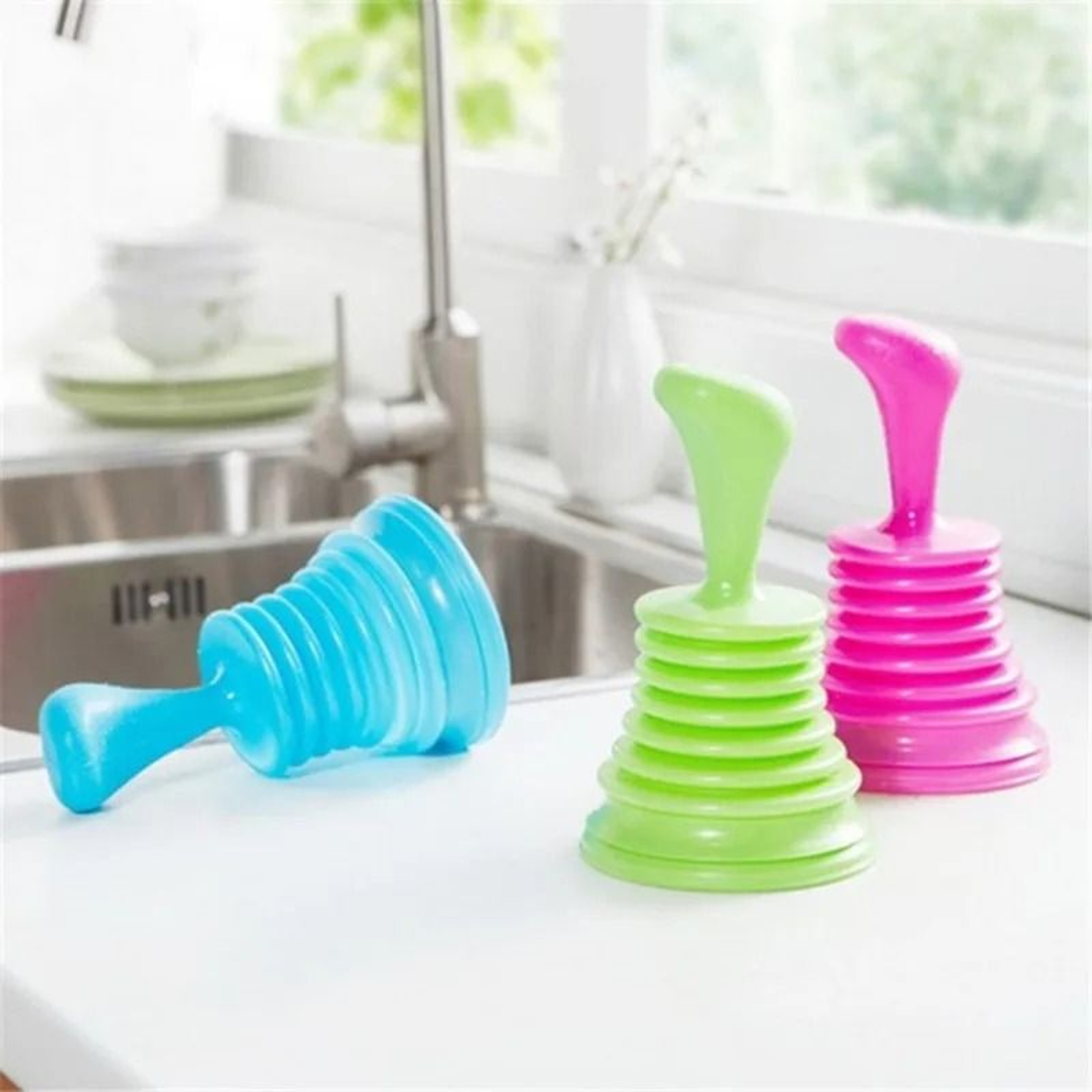 Pipeline Dredge Suction Cup Toilet And Sink Plunger Tool 2