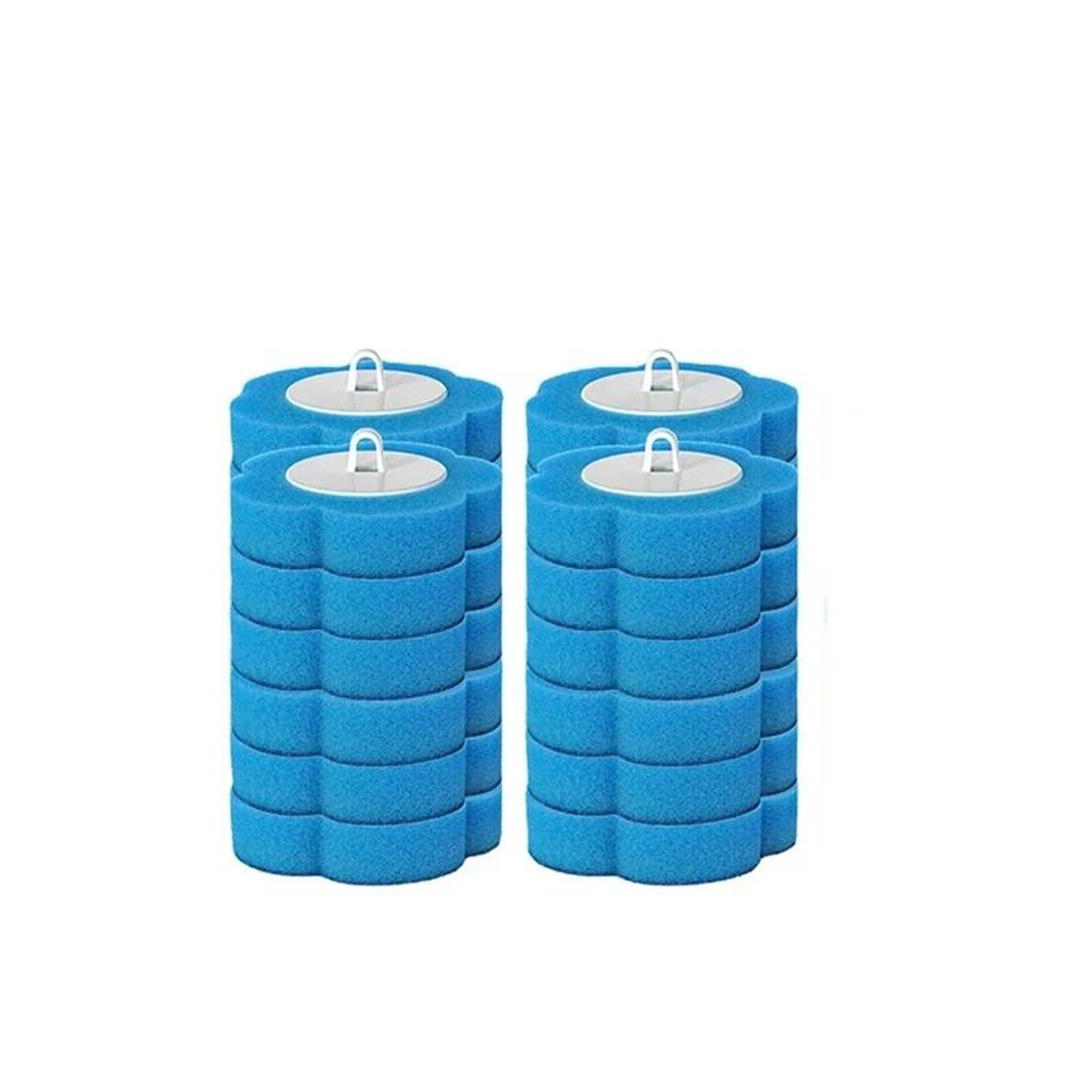 Disposable Toilet Brush Cleaner Set With Long Handle And Replaceable Brush Head 6