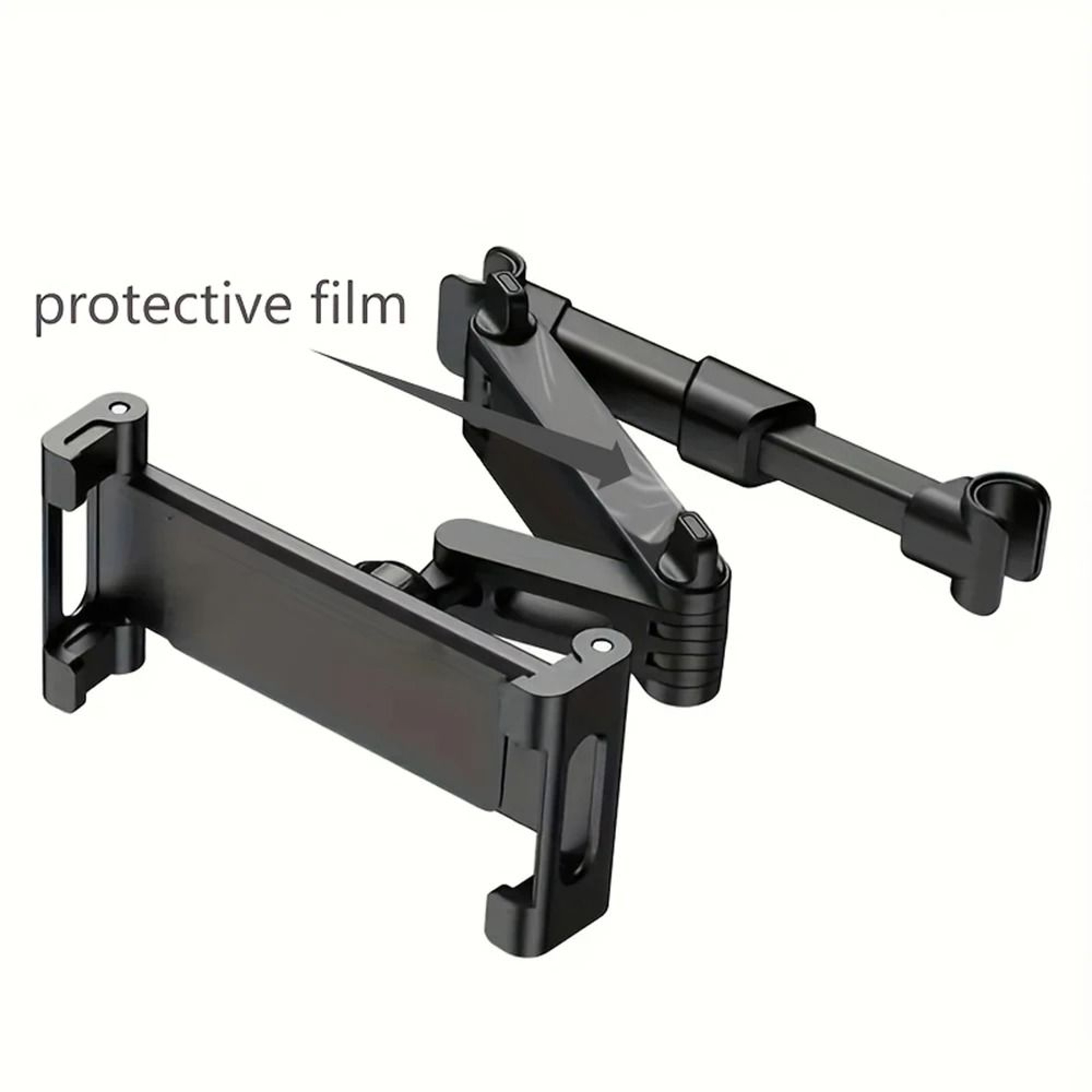 Car Headrest Tablet Holder With Adjustable Mount For Phones And Tablets 8