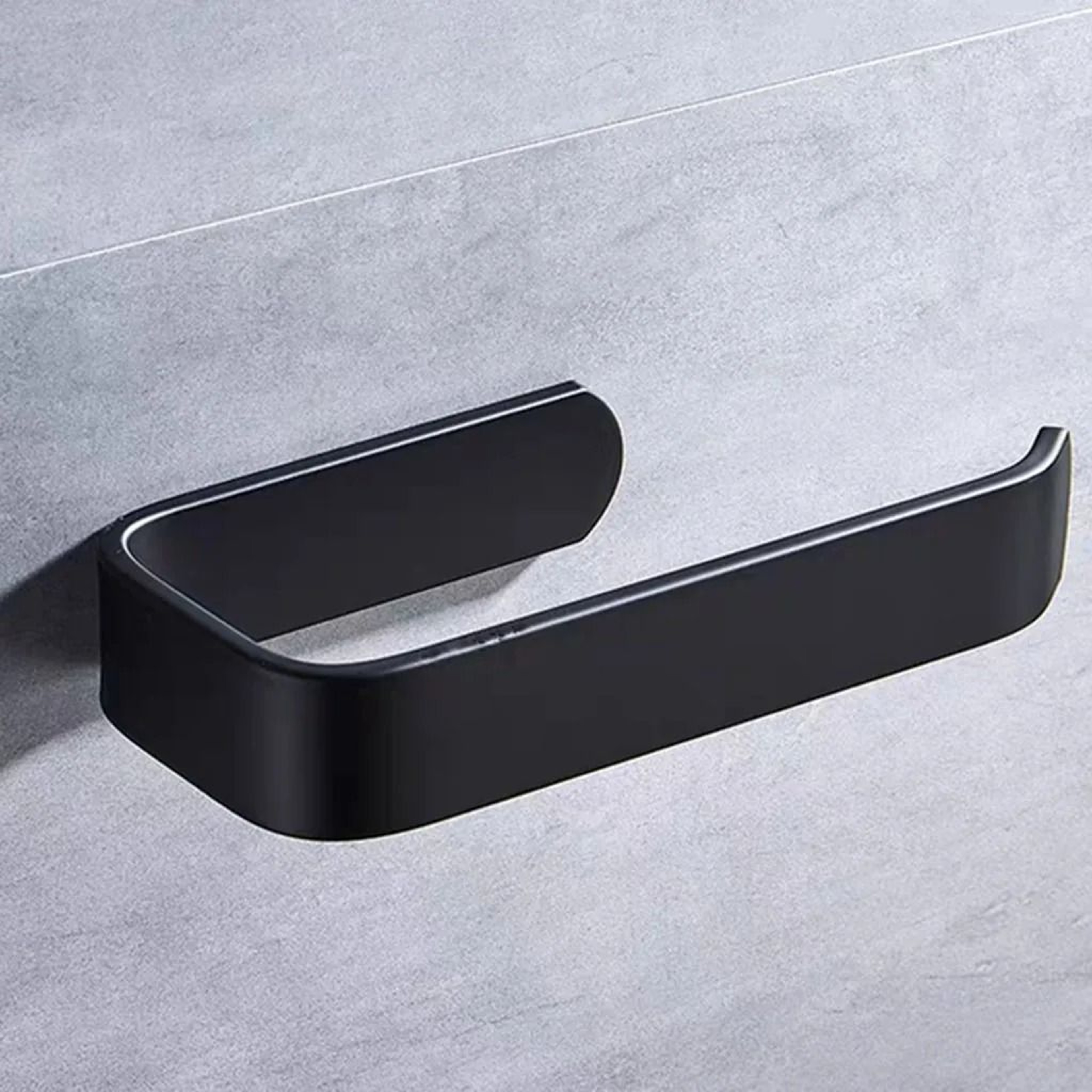 Self Adhesive Wall Mounted Towel Rack Bathroom Towel Holder And Toilet Paper Hanger 6