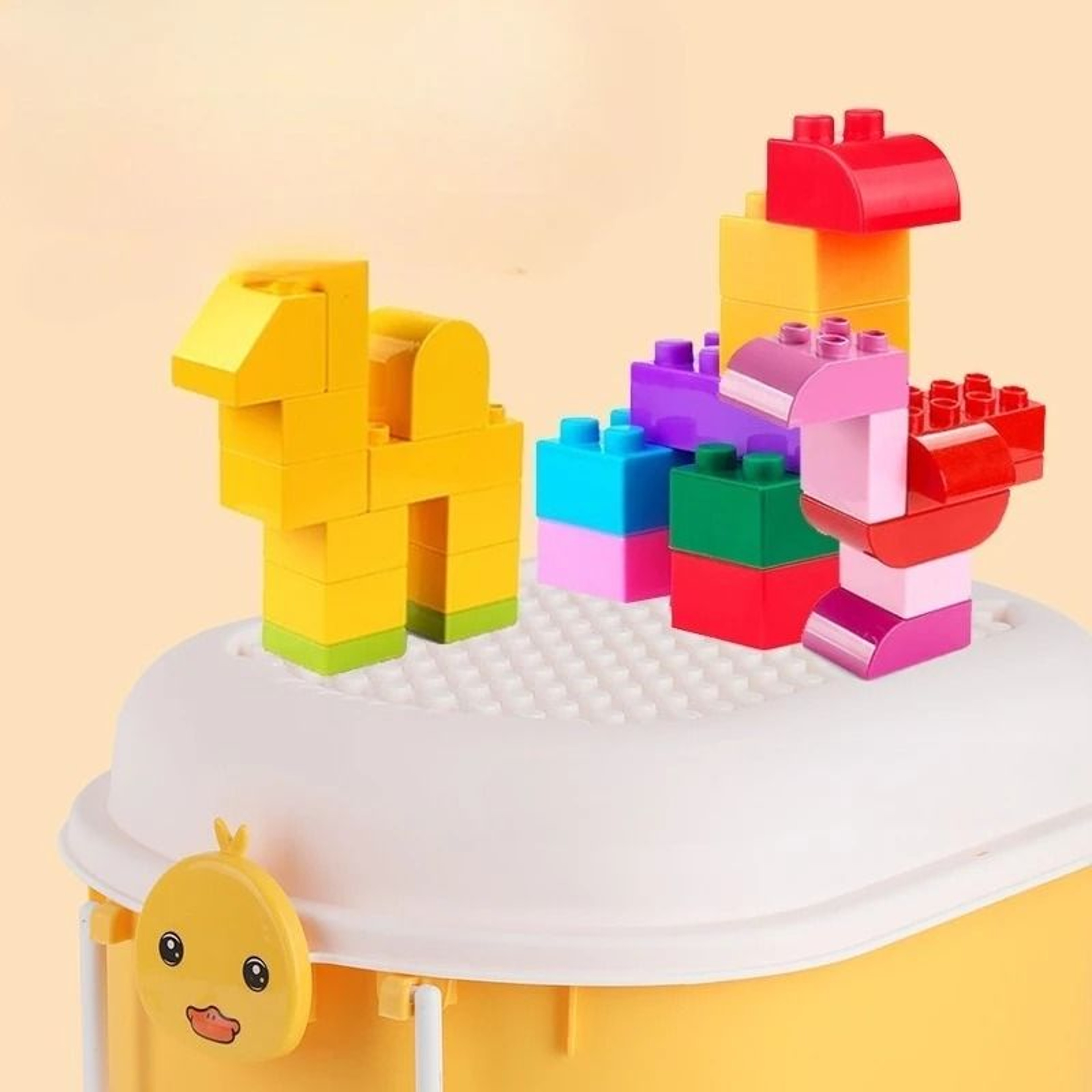 Cartoon Toy Storage Box Organizer For Kids Home Storage 3