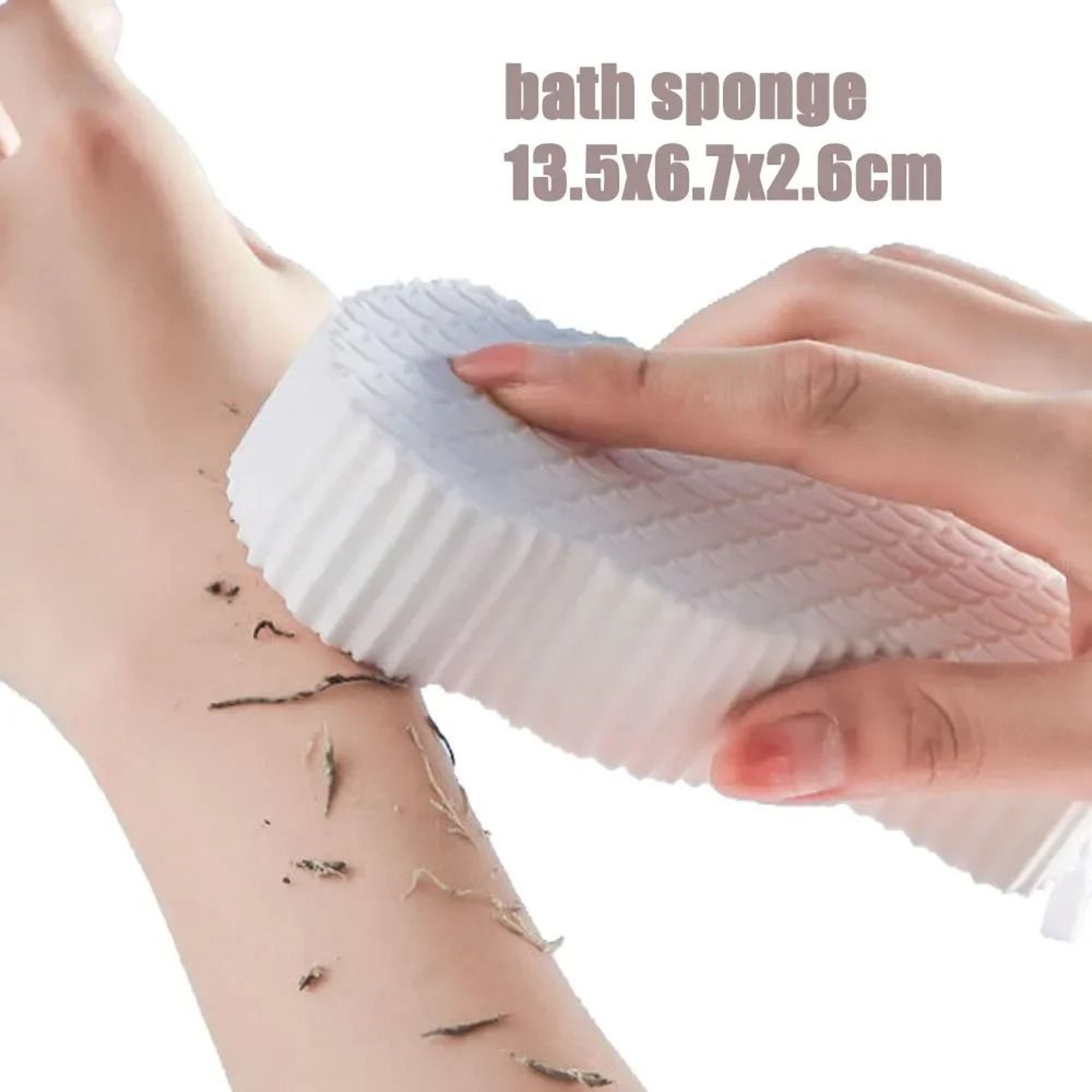 Three Dimensional Bath Sponge Body Scrubber For Gentle Exfoliating And Daily Shower Cleaning 6