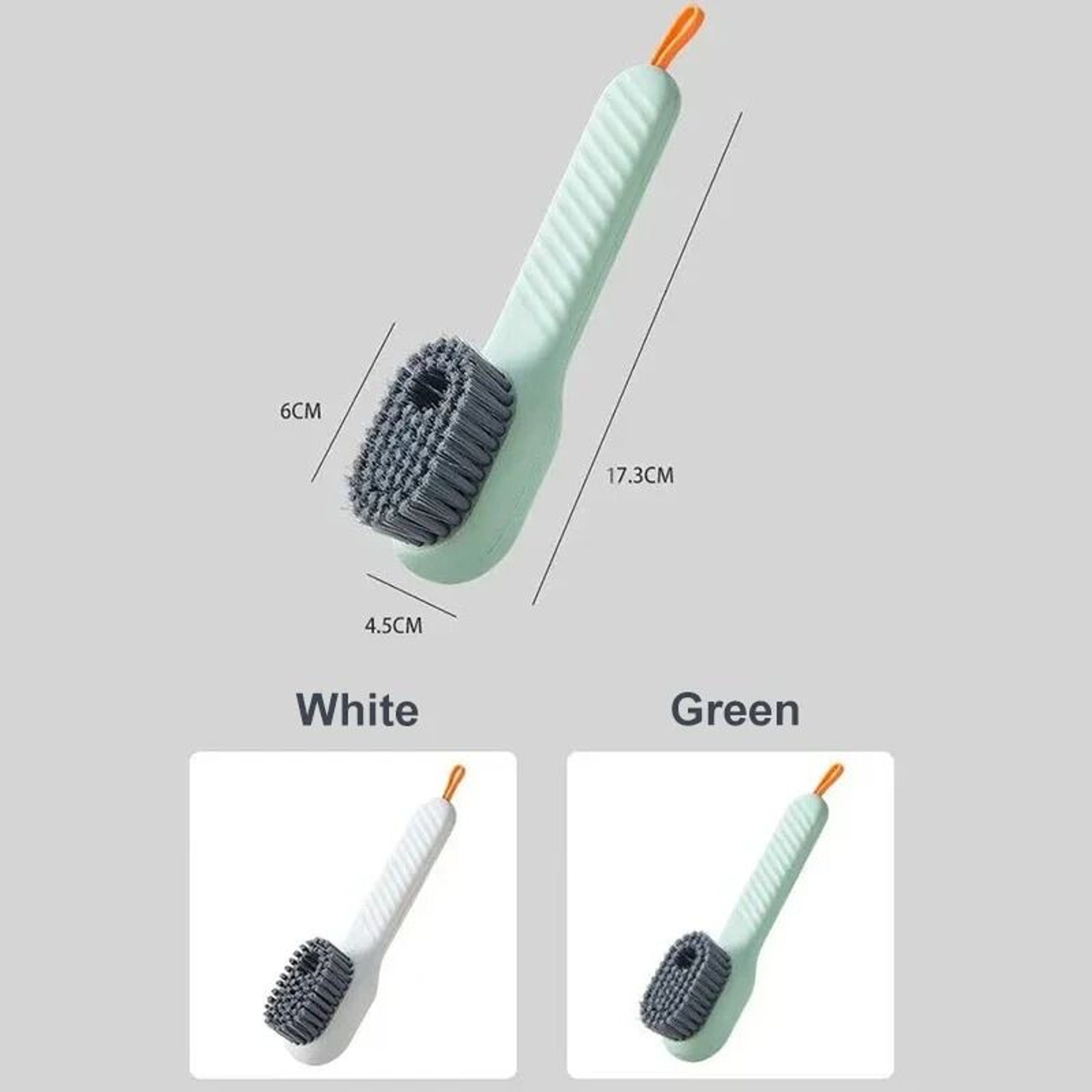 Automatic Liquid Discharge Shoe Cleaning Brush Set With Soft Bristles 2