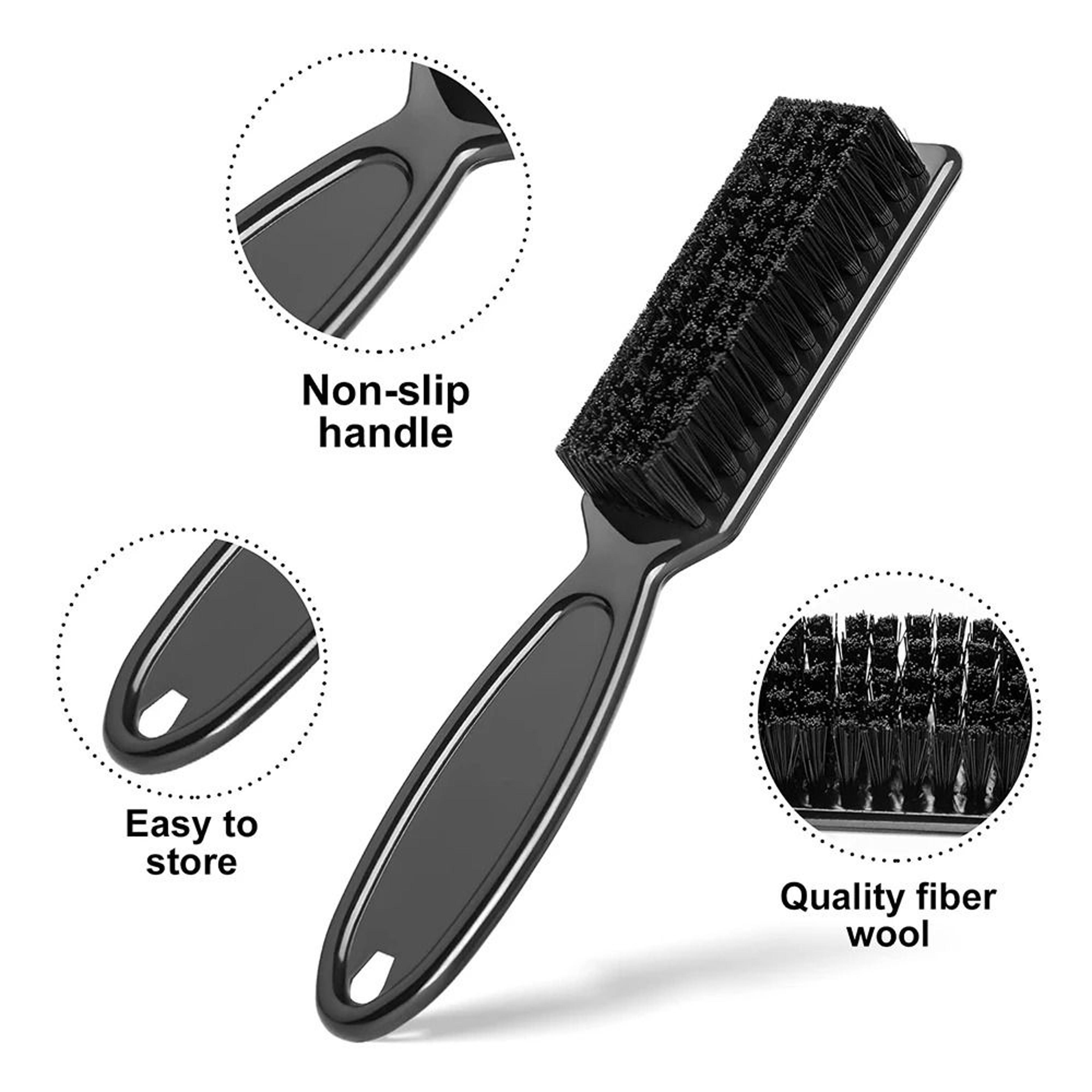 Barber Neck Duster Brush Set For Hair Cleaning And Styling 2