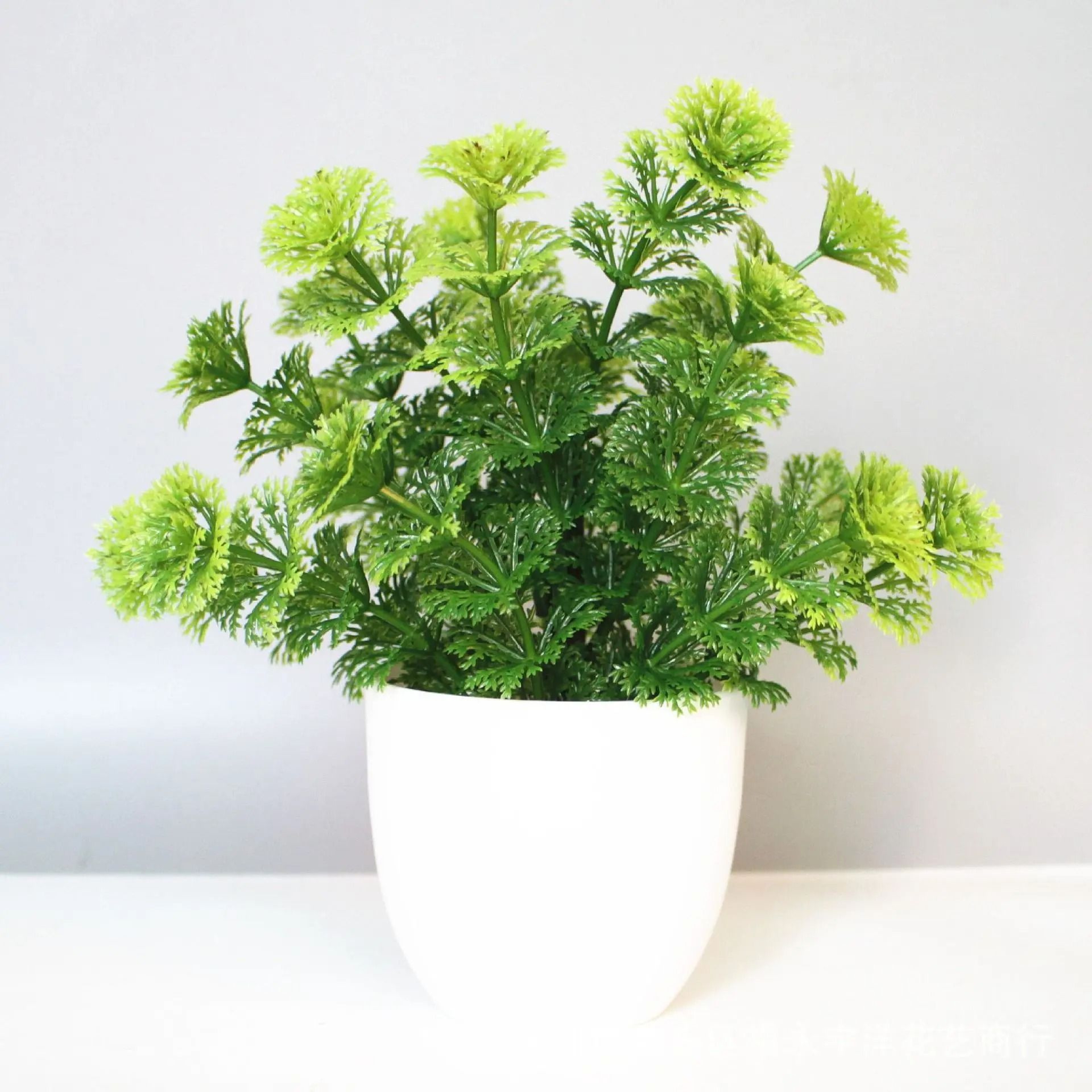 Artificial Potted Plant Desktop Home Office Shelf Decor 14