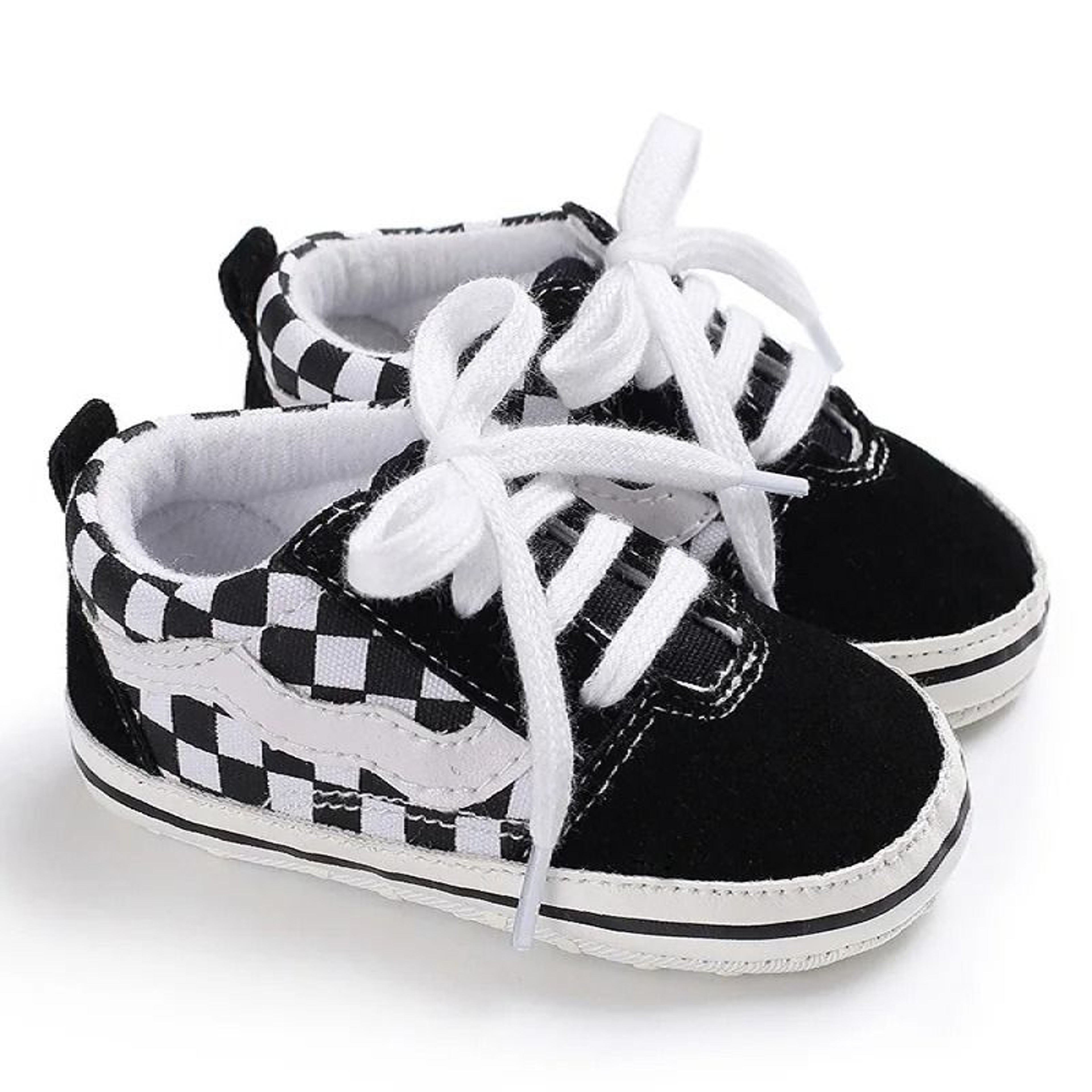 Newborn Classic Canvas Baby Walking Shoes Soft Sole First Walker 12