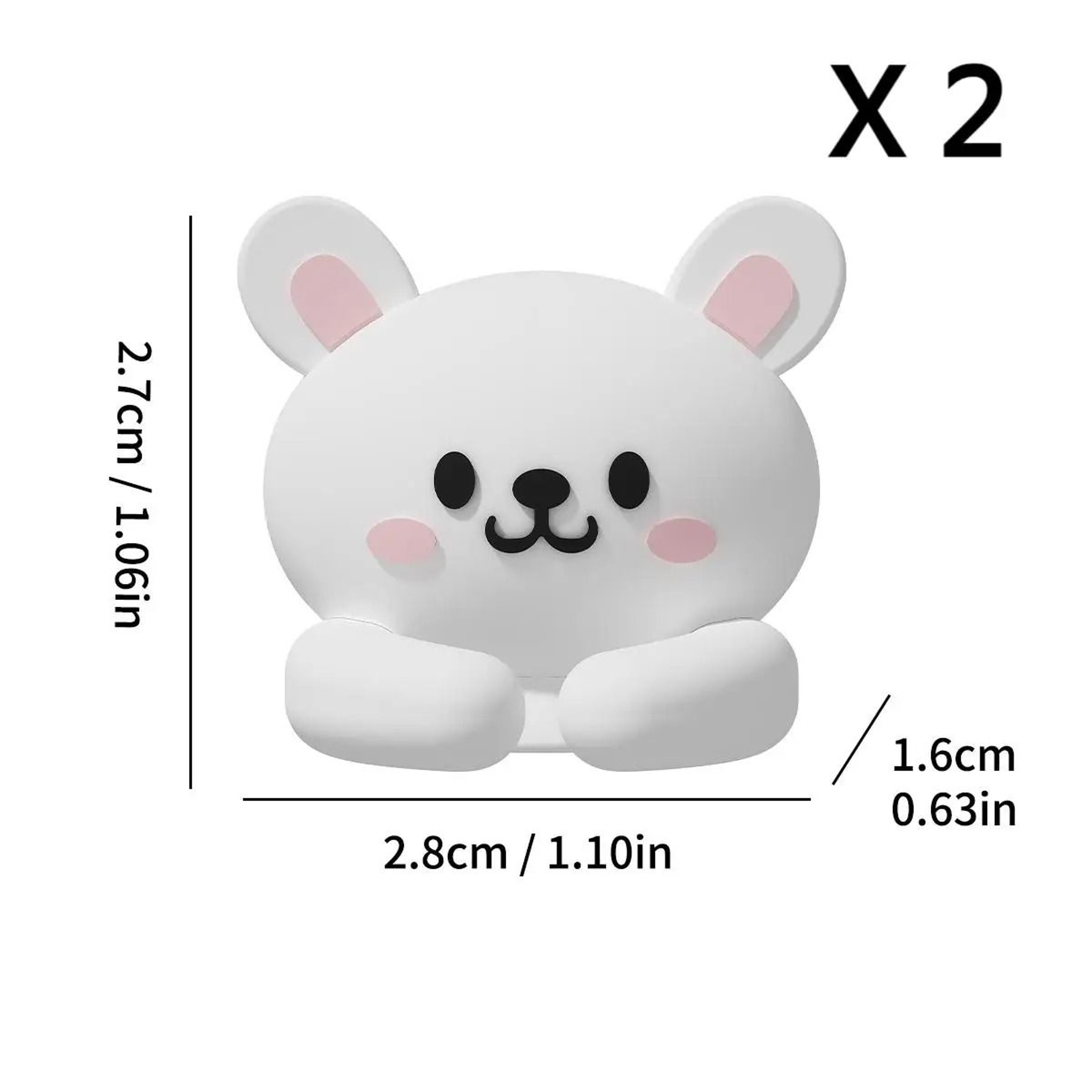 Cute Desktop Cable Organizer Clips For Cable Management SelfAdhesive Phone  Data Cord Holder 9