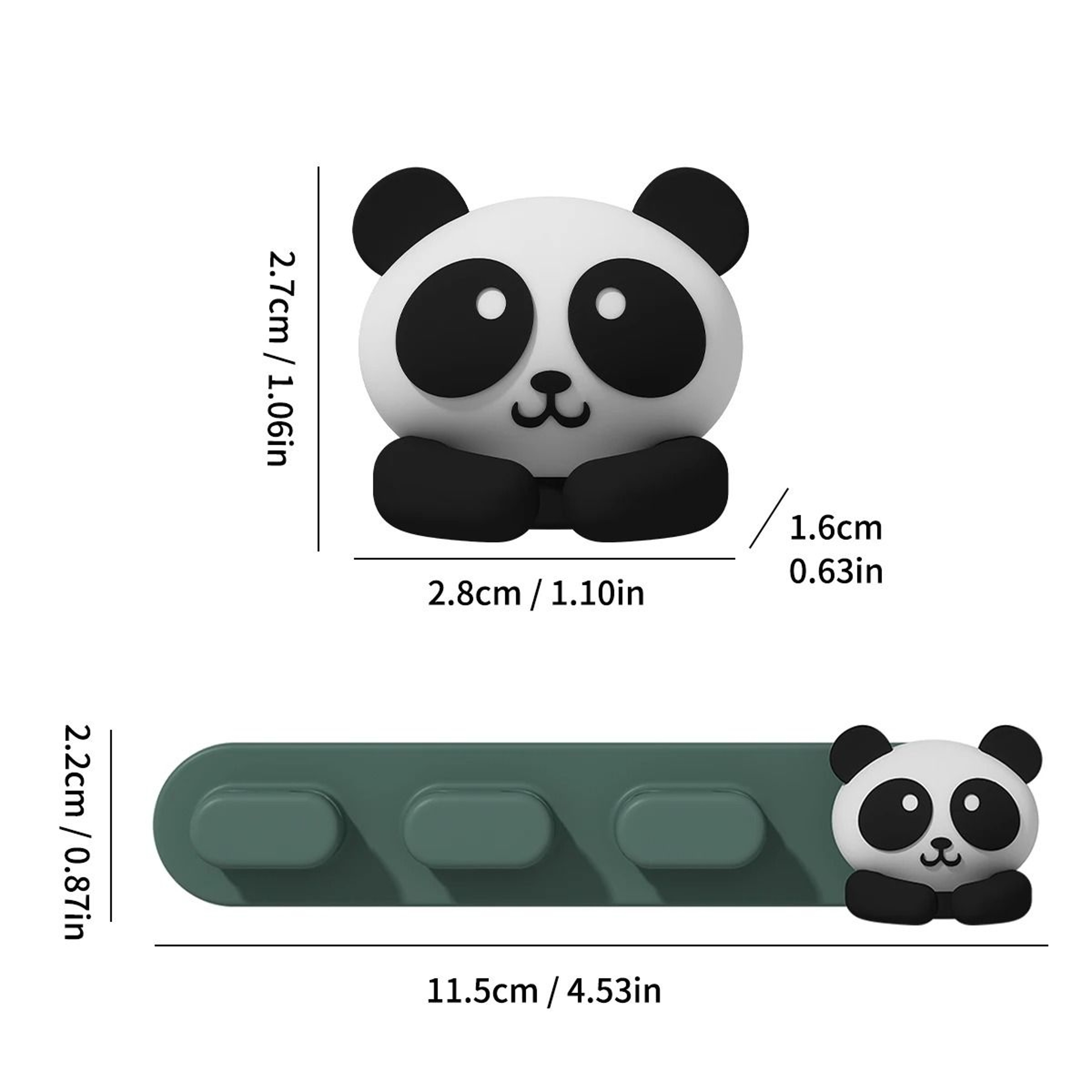Cute Desktop Cable Organizer Clips For Cable Management SelfAdhesive Phone  Data Cord Holder 16