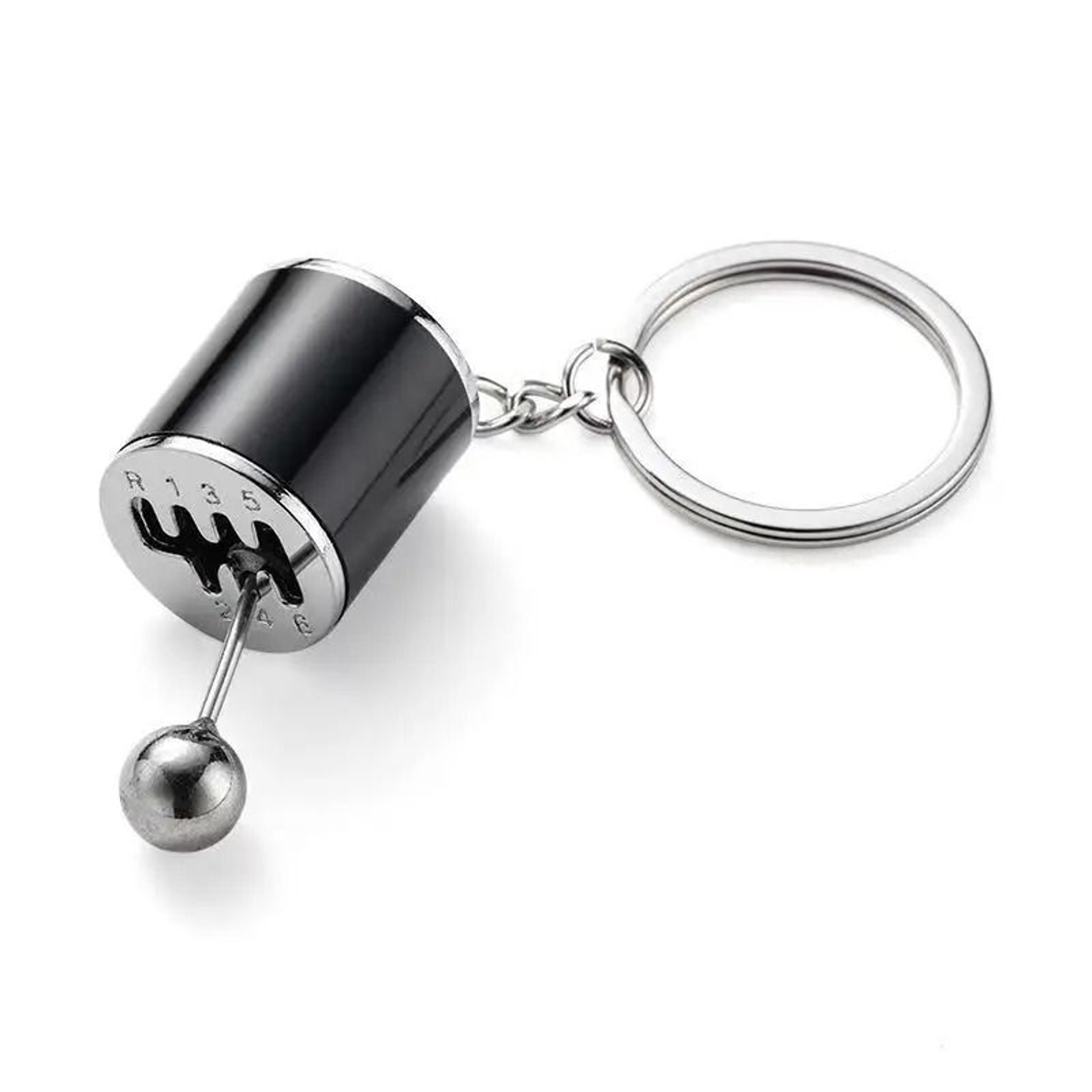 Mini Turbocharger Gearbox Keychain Metal Fidget Toy Keyring 7