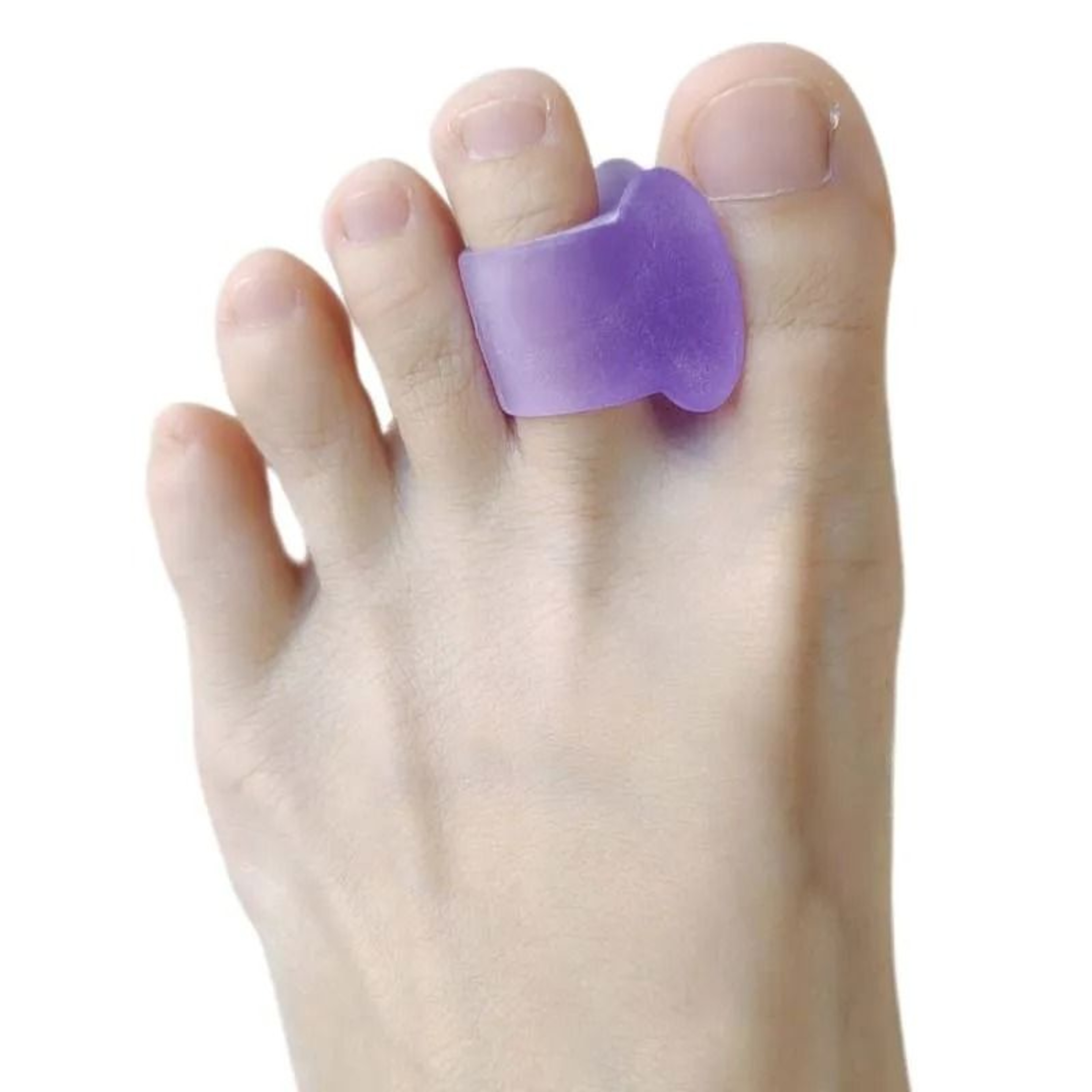 Gel Silicone Hallux Valgus Corrector Toe Separator Bunion Guard For Foot Alignment And Pain Relief 2