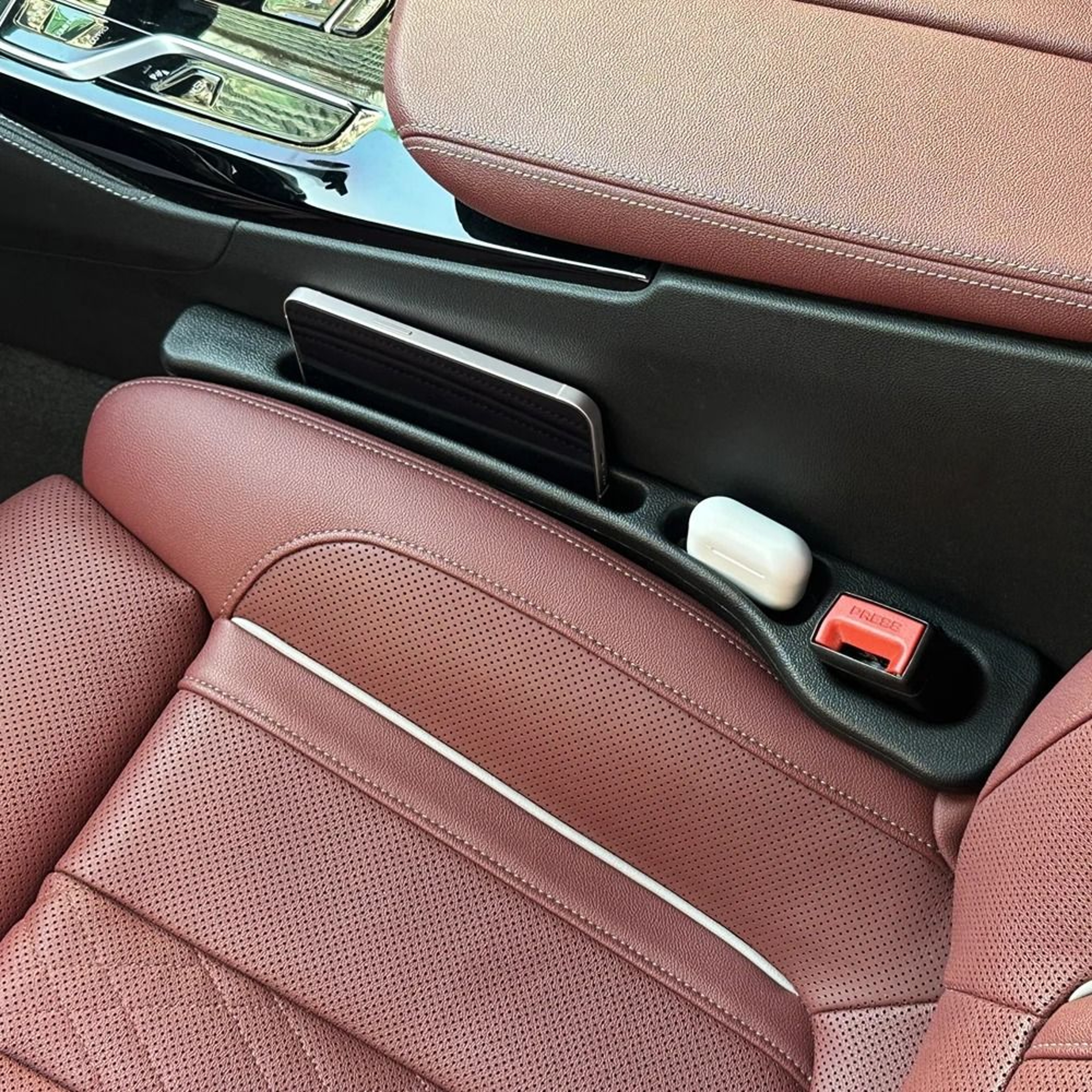 Universal Car Seat Gap Filler Leak Proof Side Seam Plug Strip For Interior Organization 5