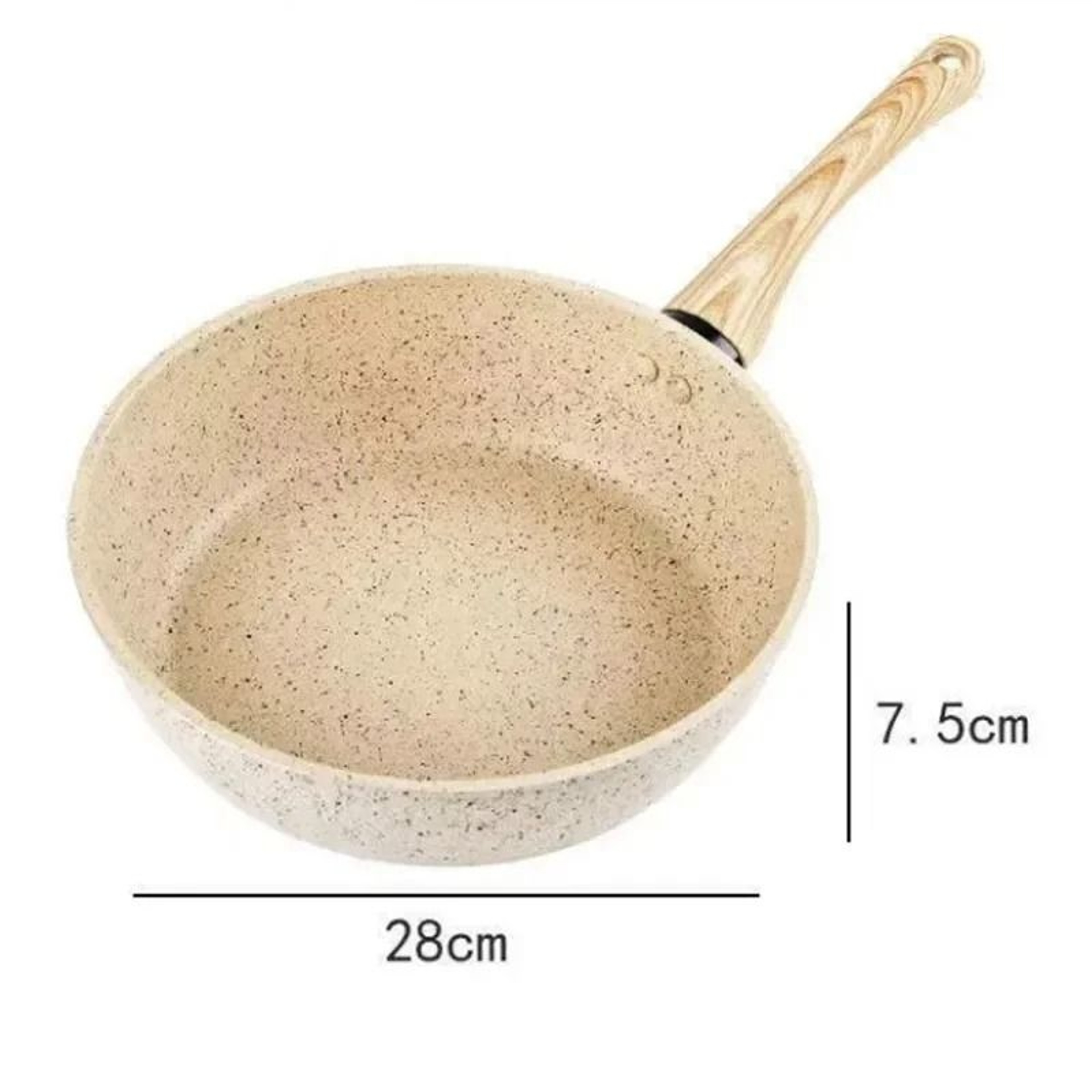 Non Stick Frying Pan Wok Pan For Steak Pancake And Daily Cooking 8