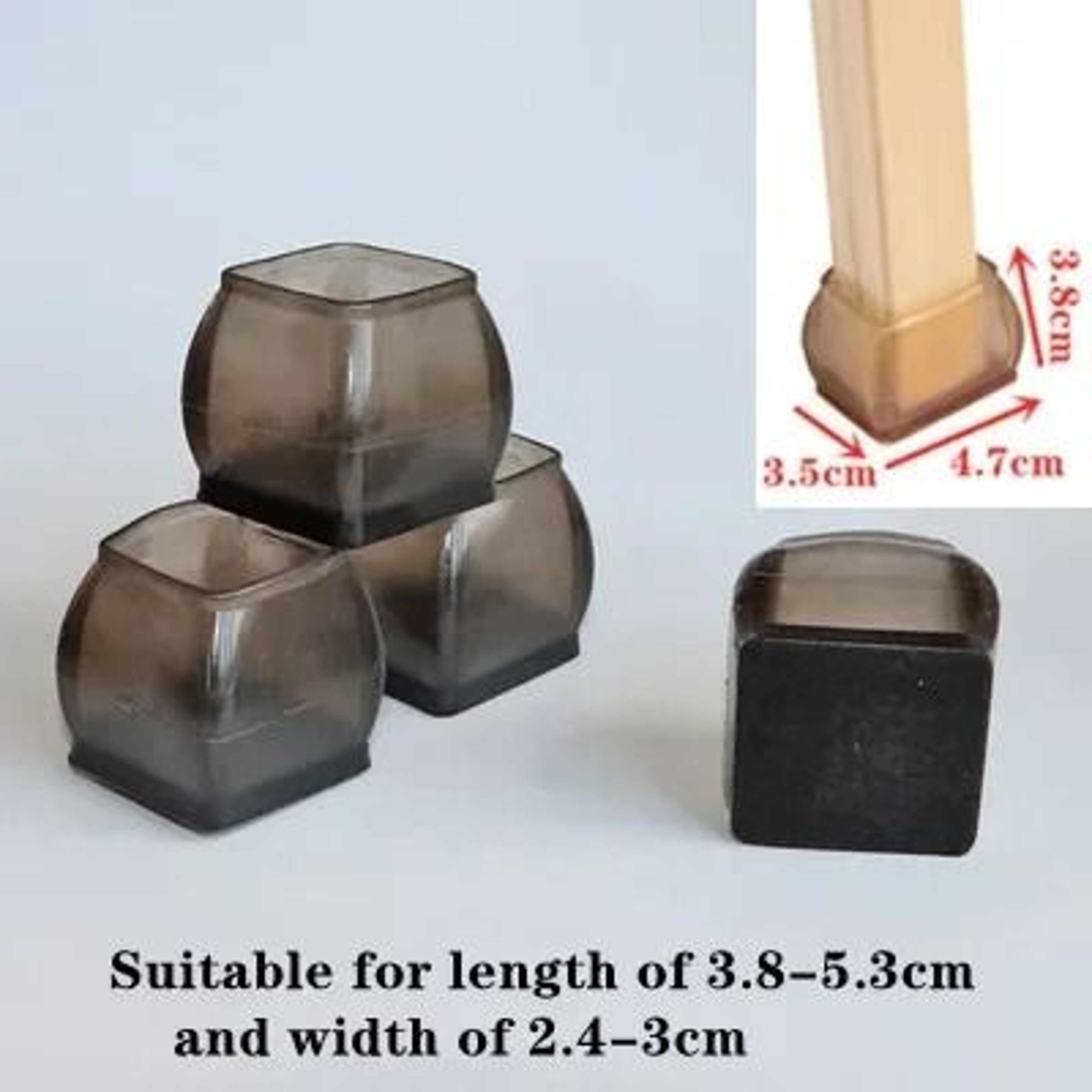 Silicone Chair Leg Caps Non Slip Furniture Floor Protectors 23