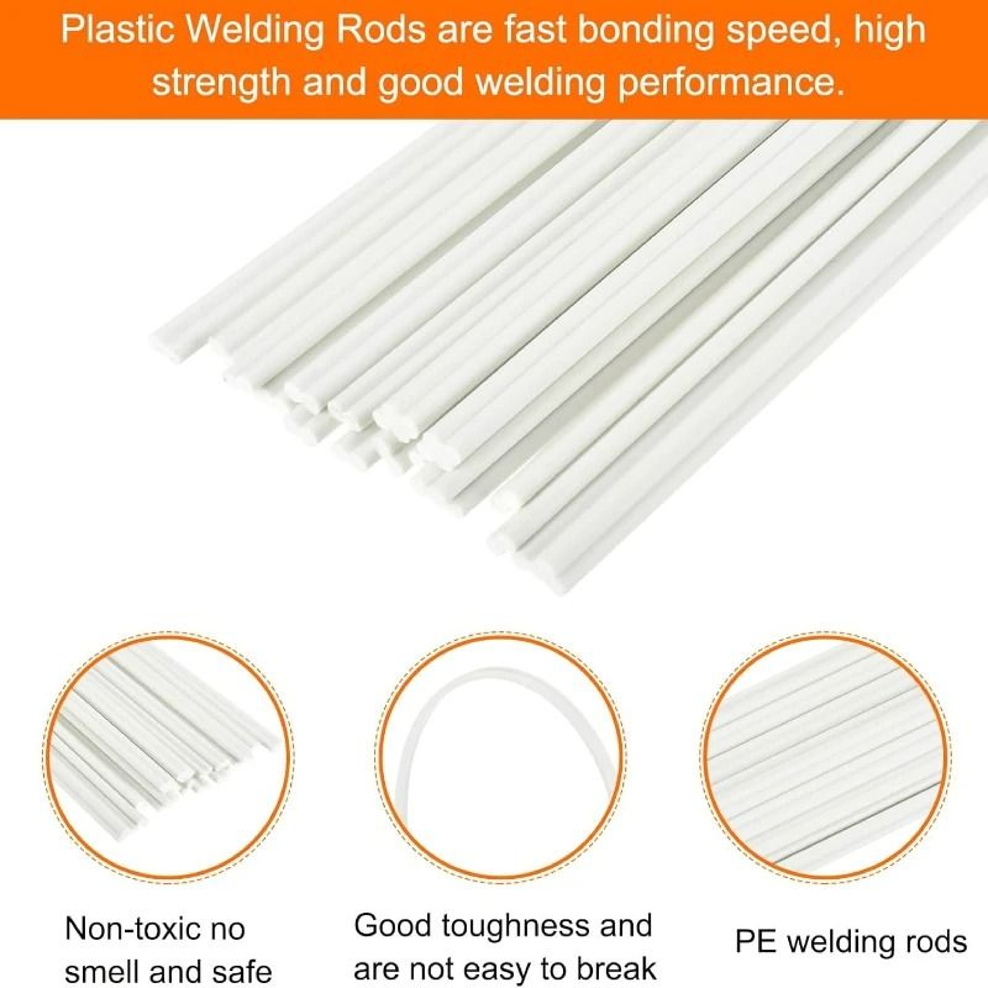 Plastic Welding Rods Set For Car Bumper Repair ABS PP PVC PE 2