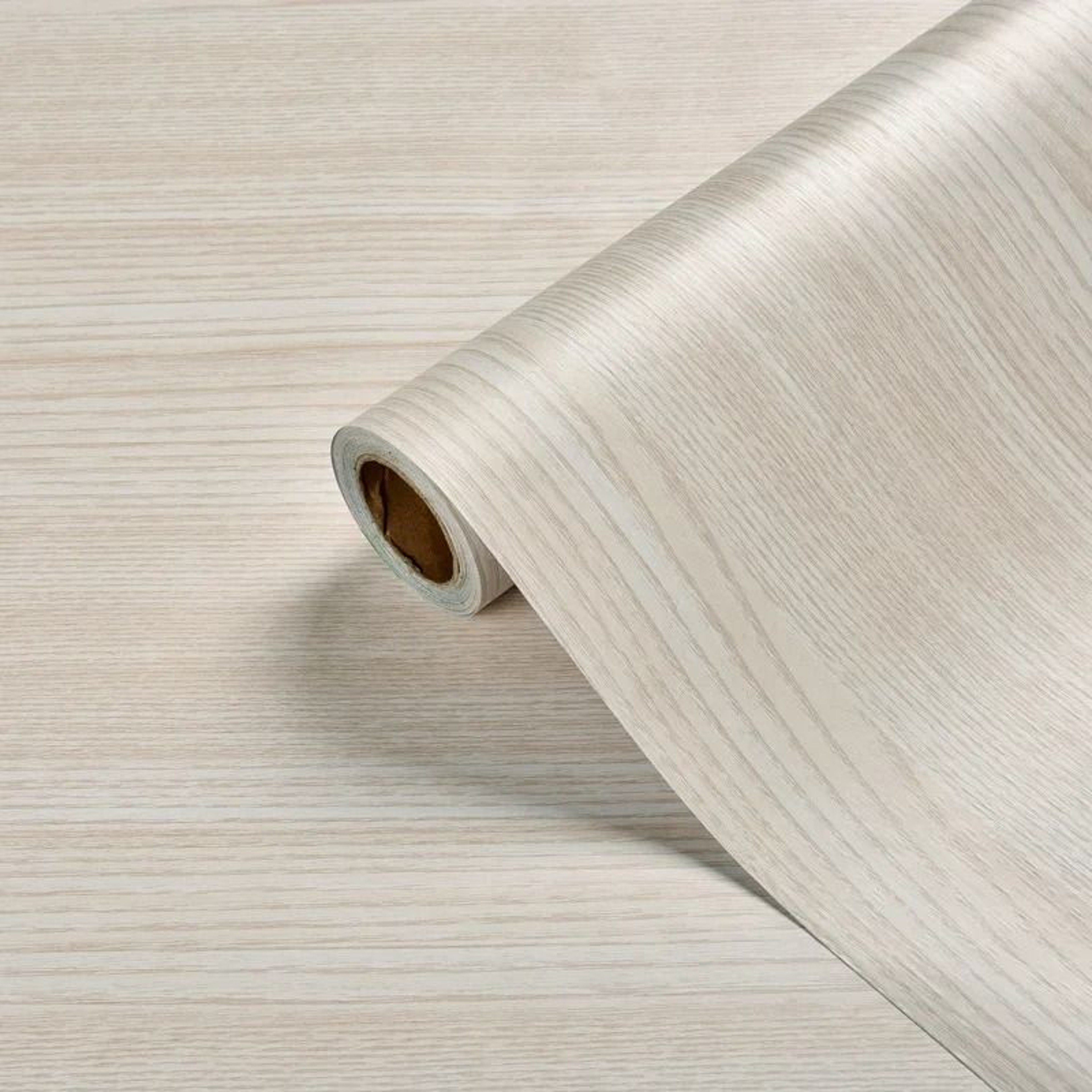Wide Peel And Stick Wood Grain Vinyl Flooring Roll 6