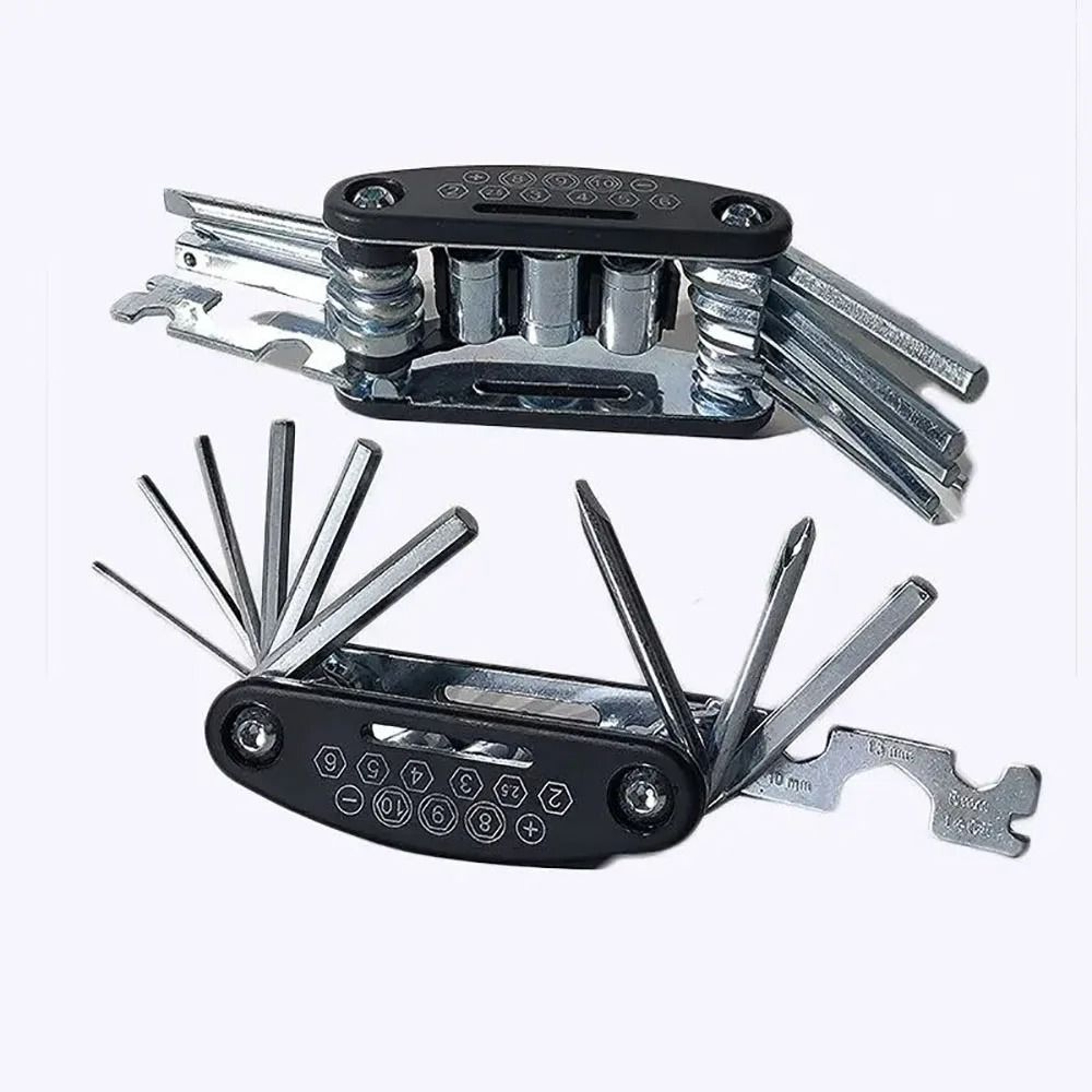 16 In 1 Bicycle Multi Tool Portable Wrench Screwdriver Repair Tool Set 6