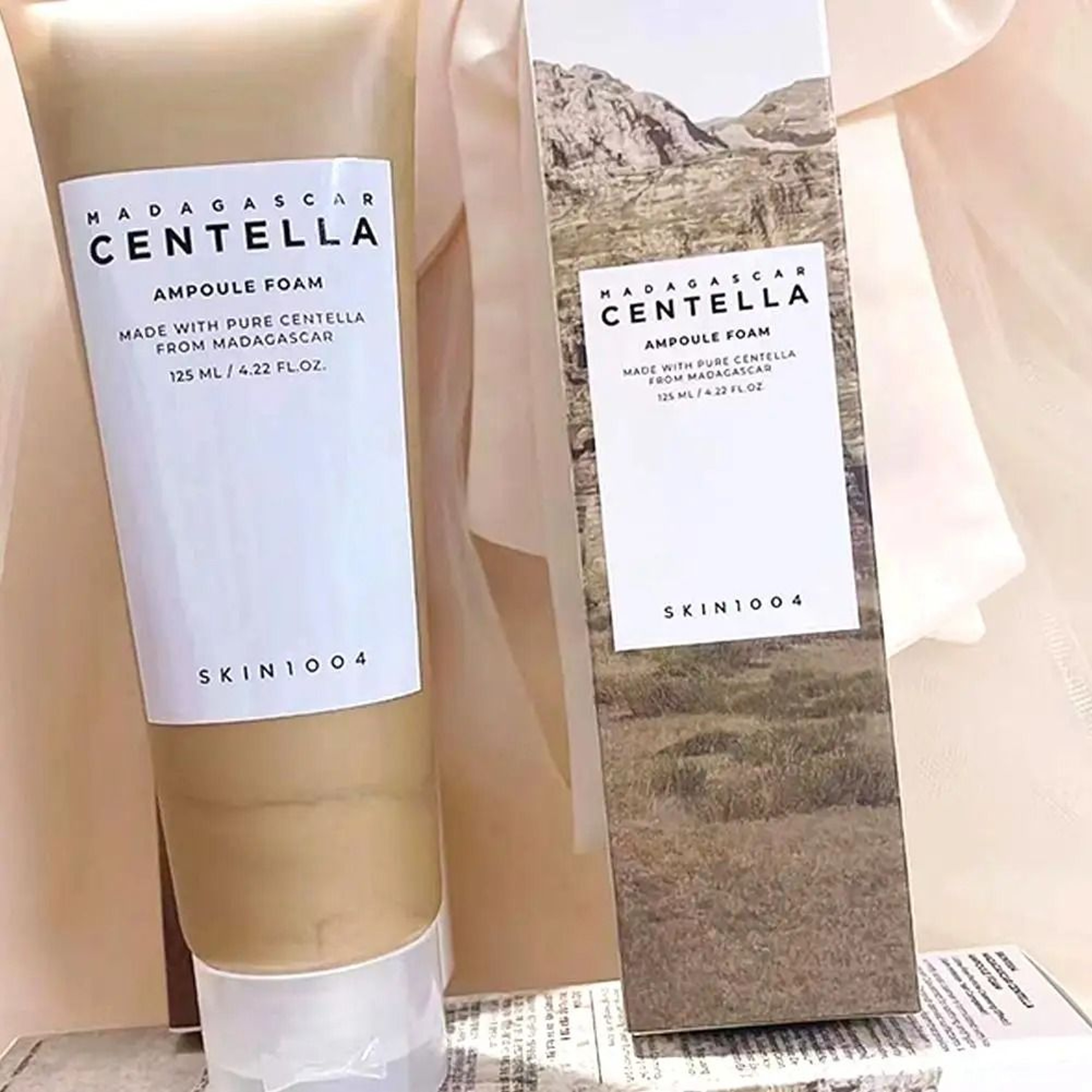 Centella Asiatica Deep Cleansing Foam Facial Cleanser For Oil Control And Soothing Care 4