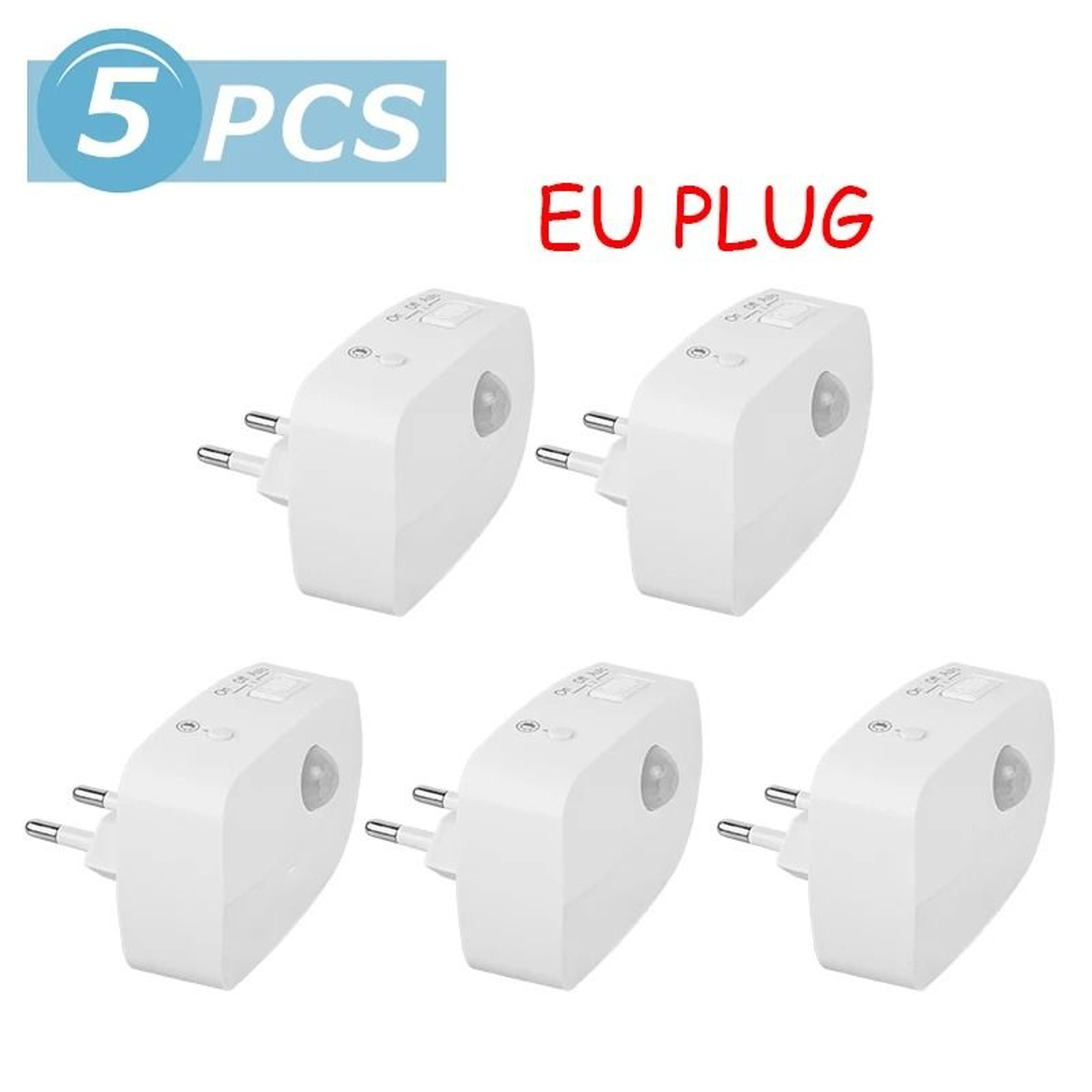 LED Night Light Mini PIR Motion Sensor Plug In Lamp For Bedroom And Hallway 9