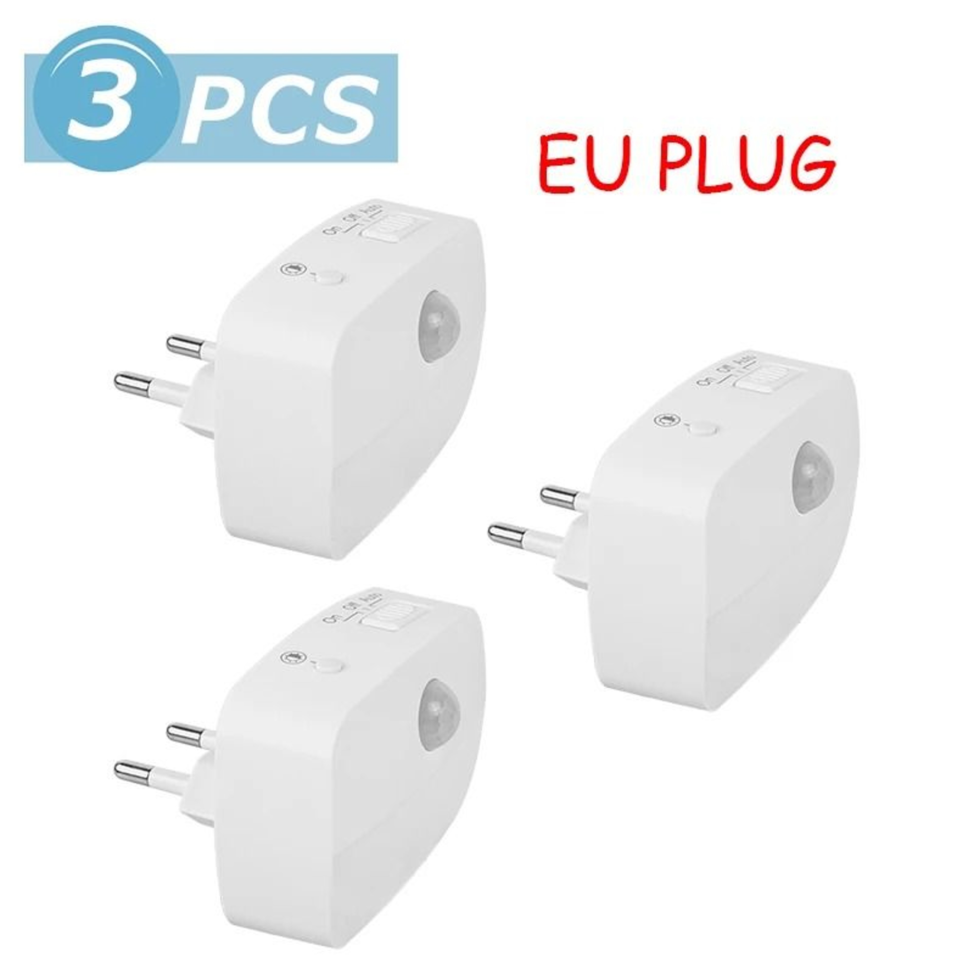 LED Night Light Mini PIR Motion Sensor Plug In Lamp For Bedroom And Hallway 8