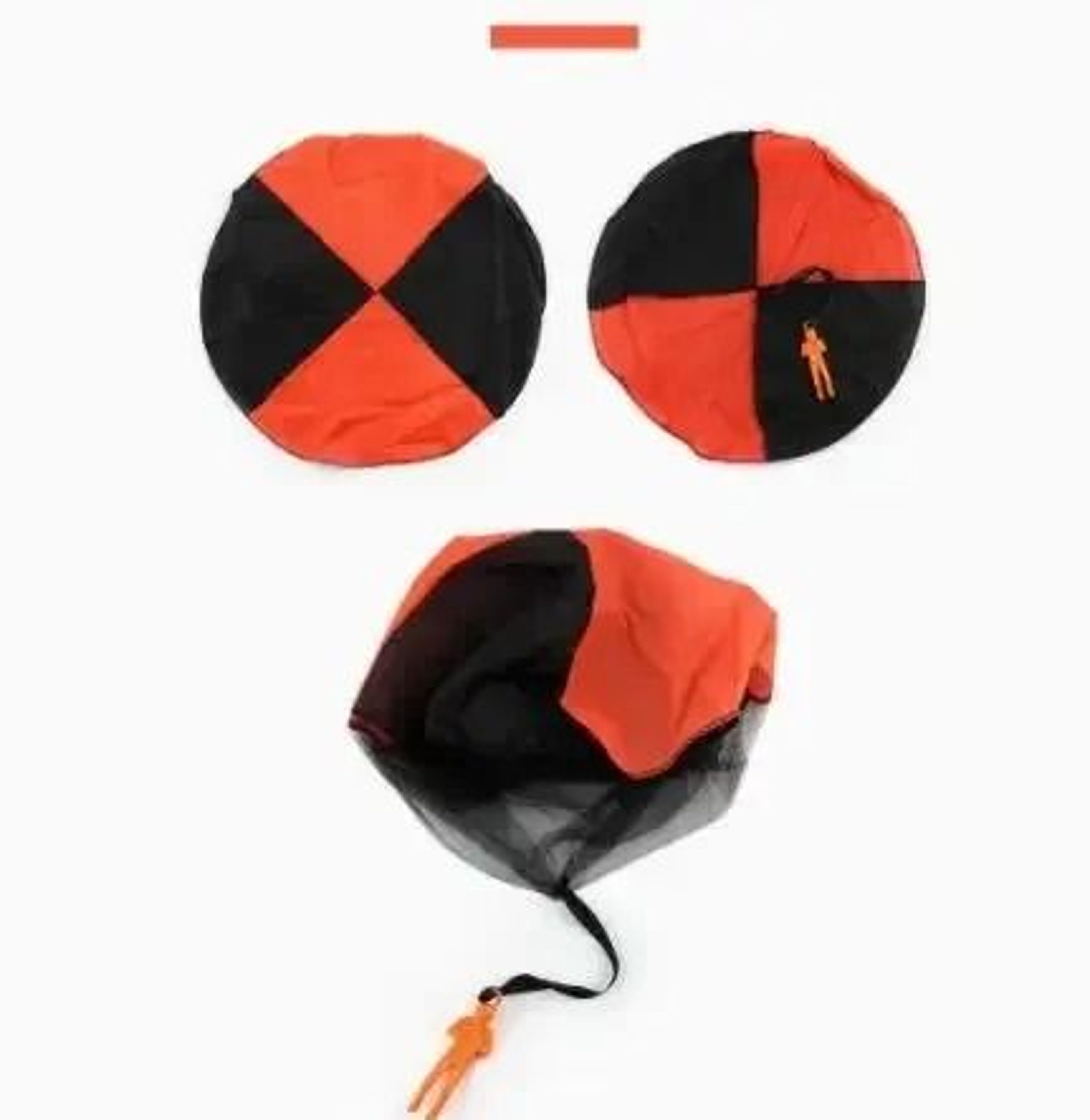 Outdoor Childrens Paratrooper Toy Educational Flying Sport Hand Throwing Mini Soldier Parachute 9