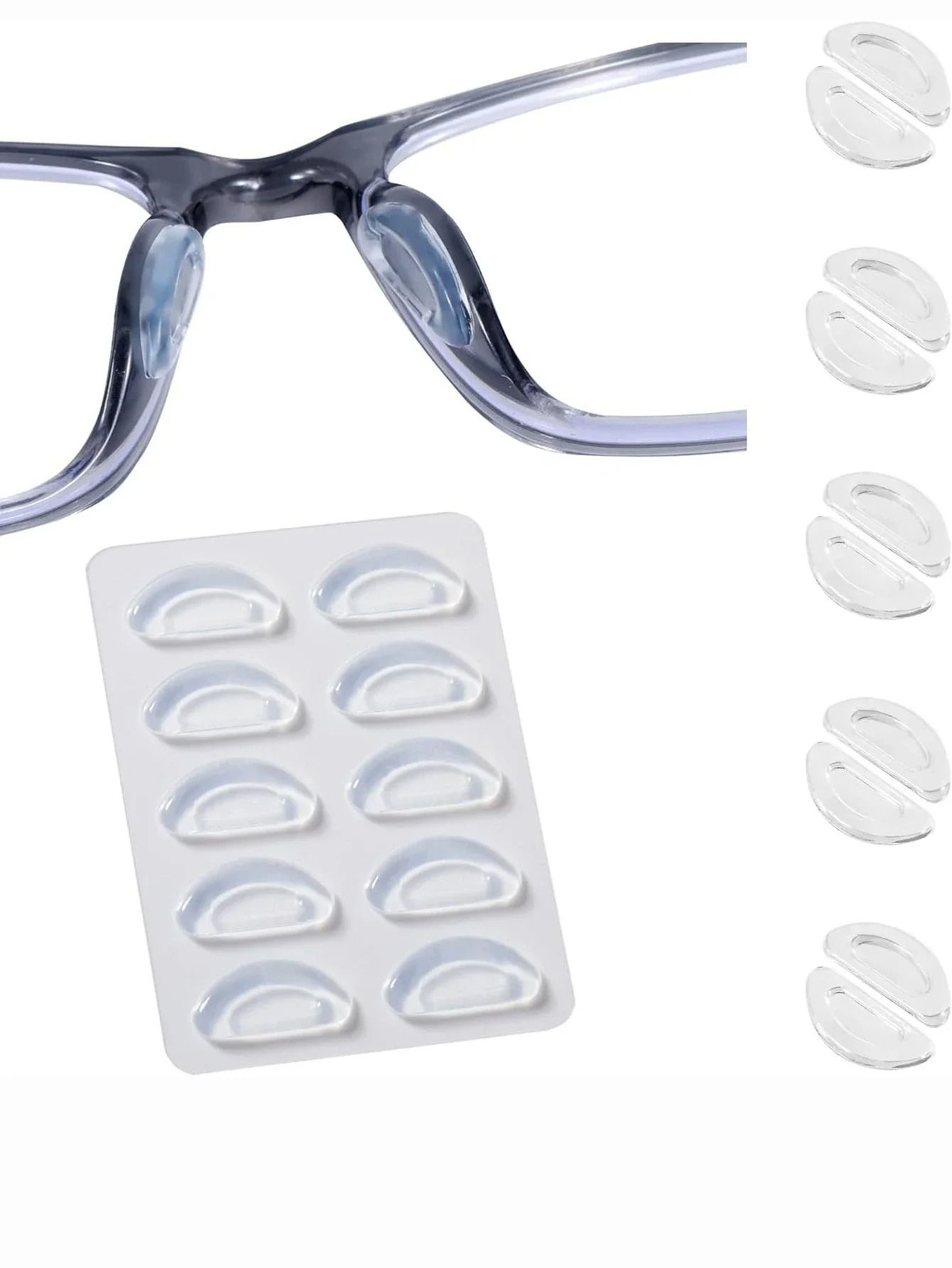 5pairs Lot Non Slip Silicone Nose Pads For Glasses And Sunglasses Soft Anti Slip Reading Glasses Ac 6