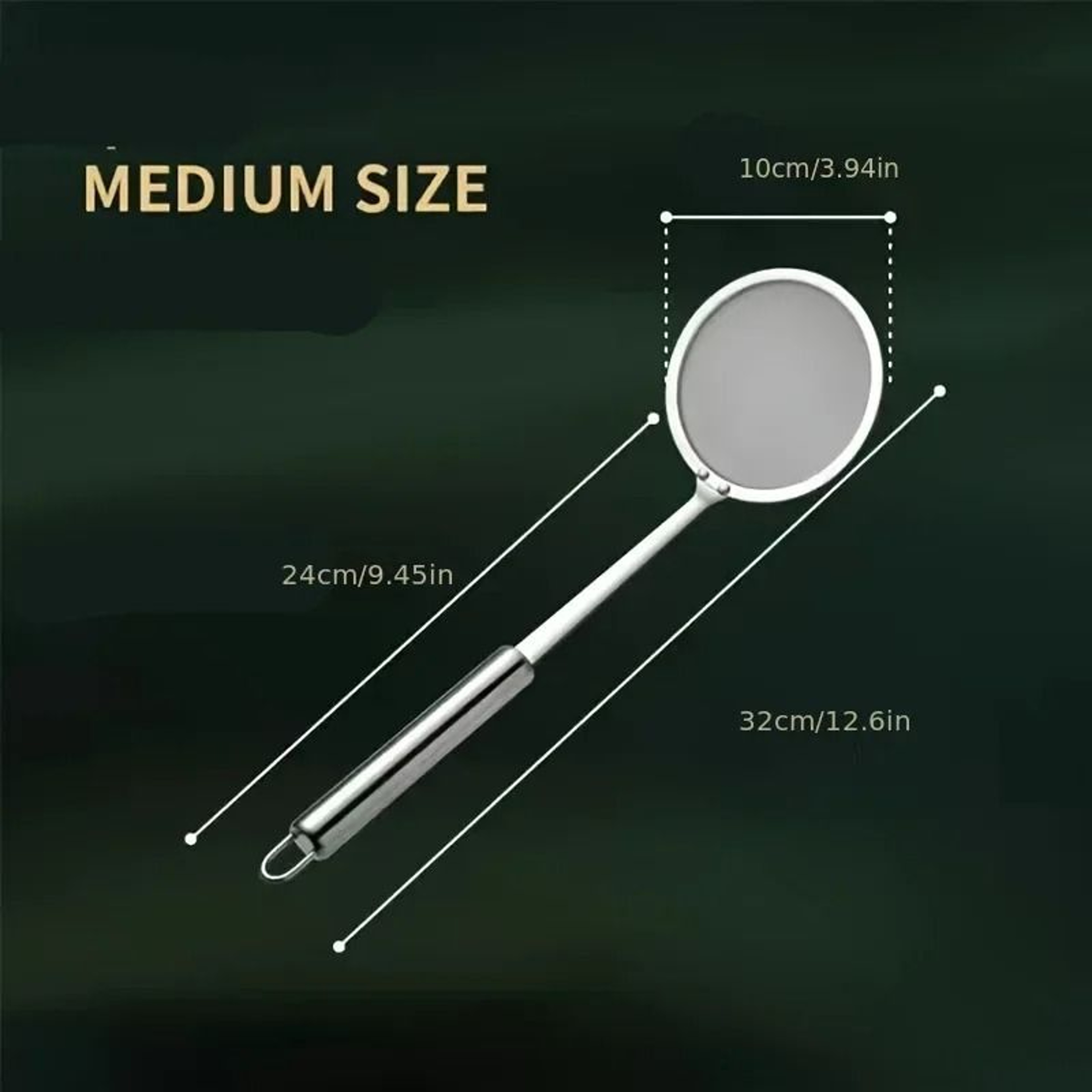 Premium 304 Stainless Steel Fine Mesh Filter  MultiFunction Household Colander 4