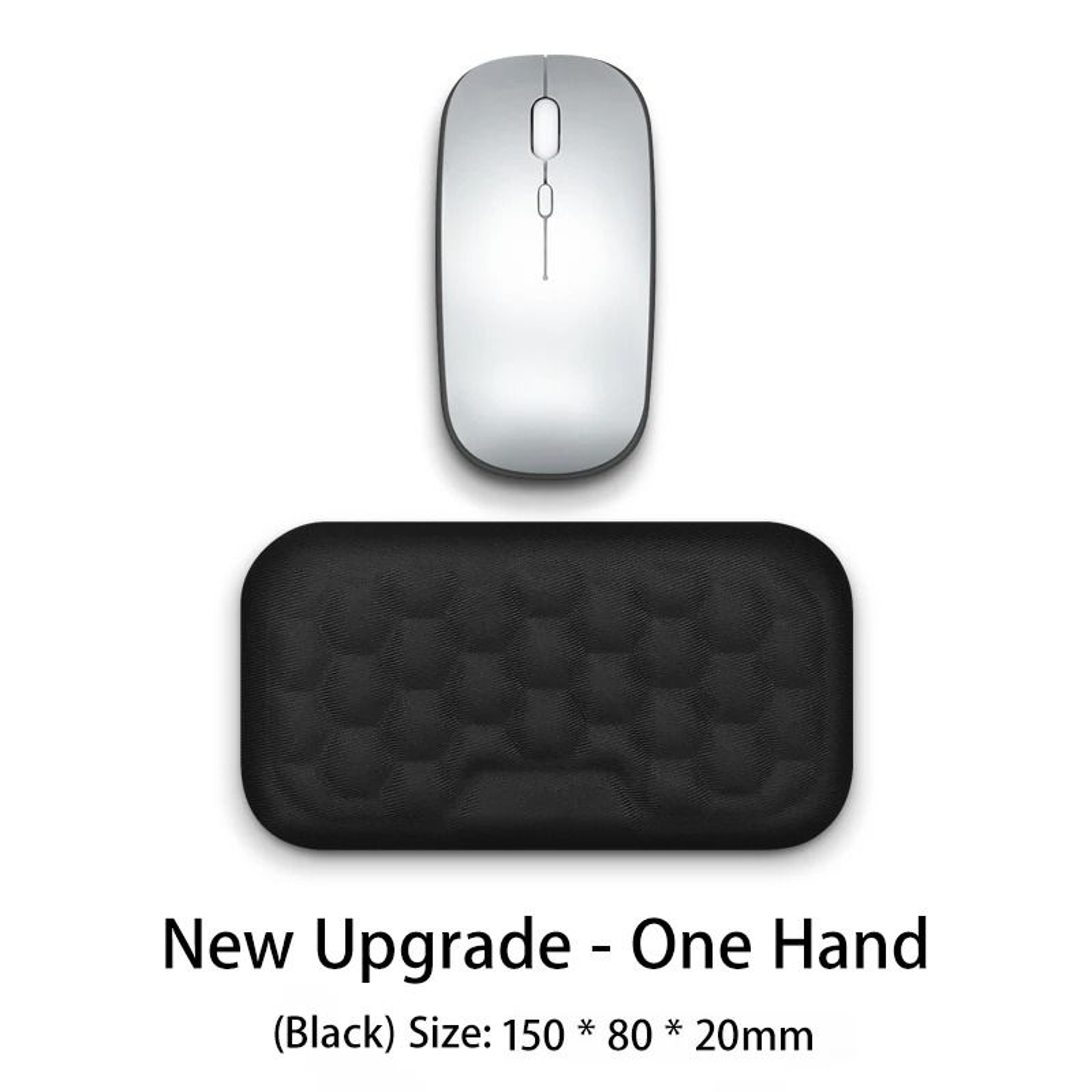 Wrist Mouse Keyboard Pad With Ergonomic Memory Foam Support For Office And Home Computers 8