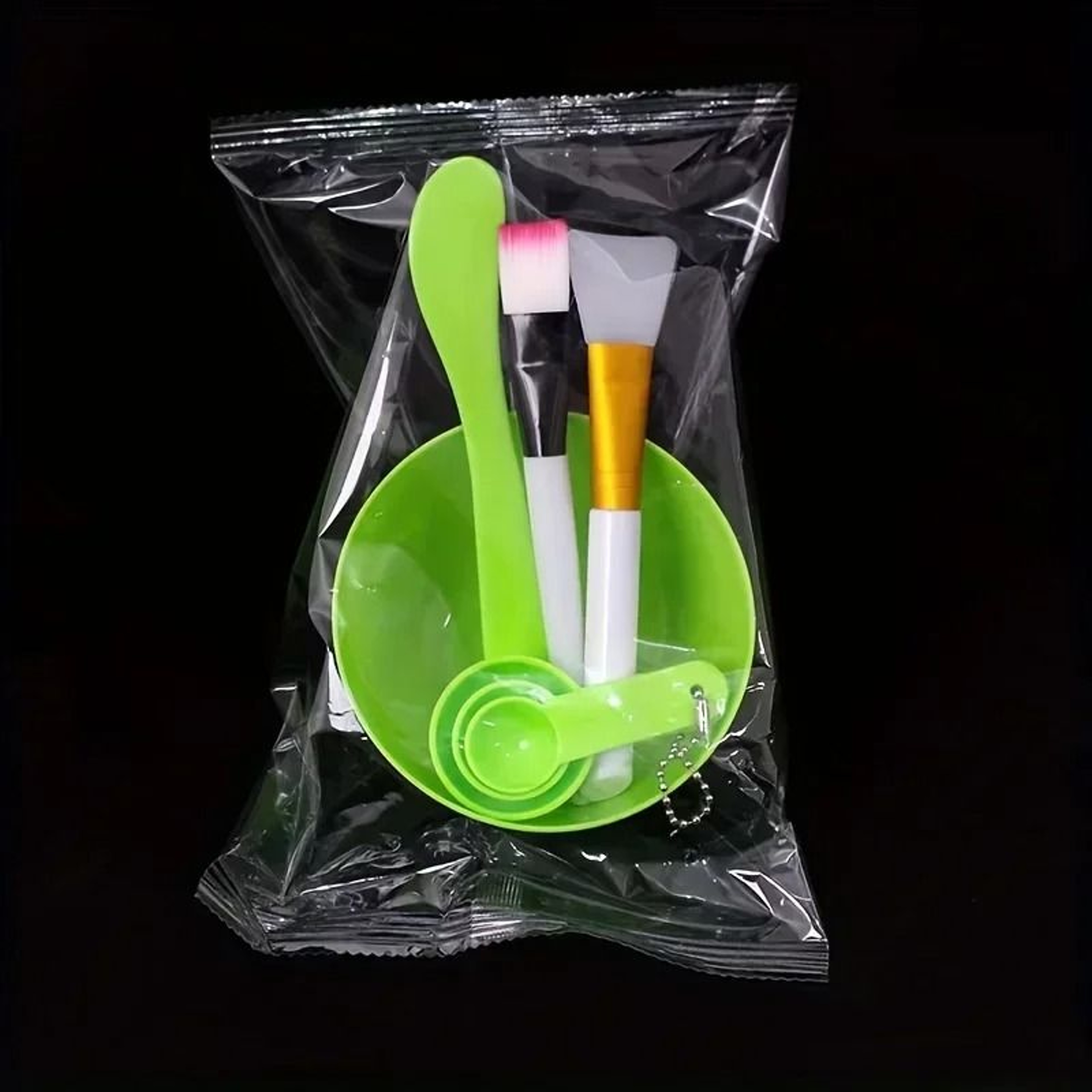 7 In 1 DIY Face Mask Mixing Bowl Set With Silicone Brushes And Spatula 5