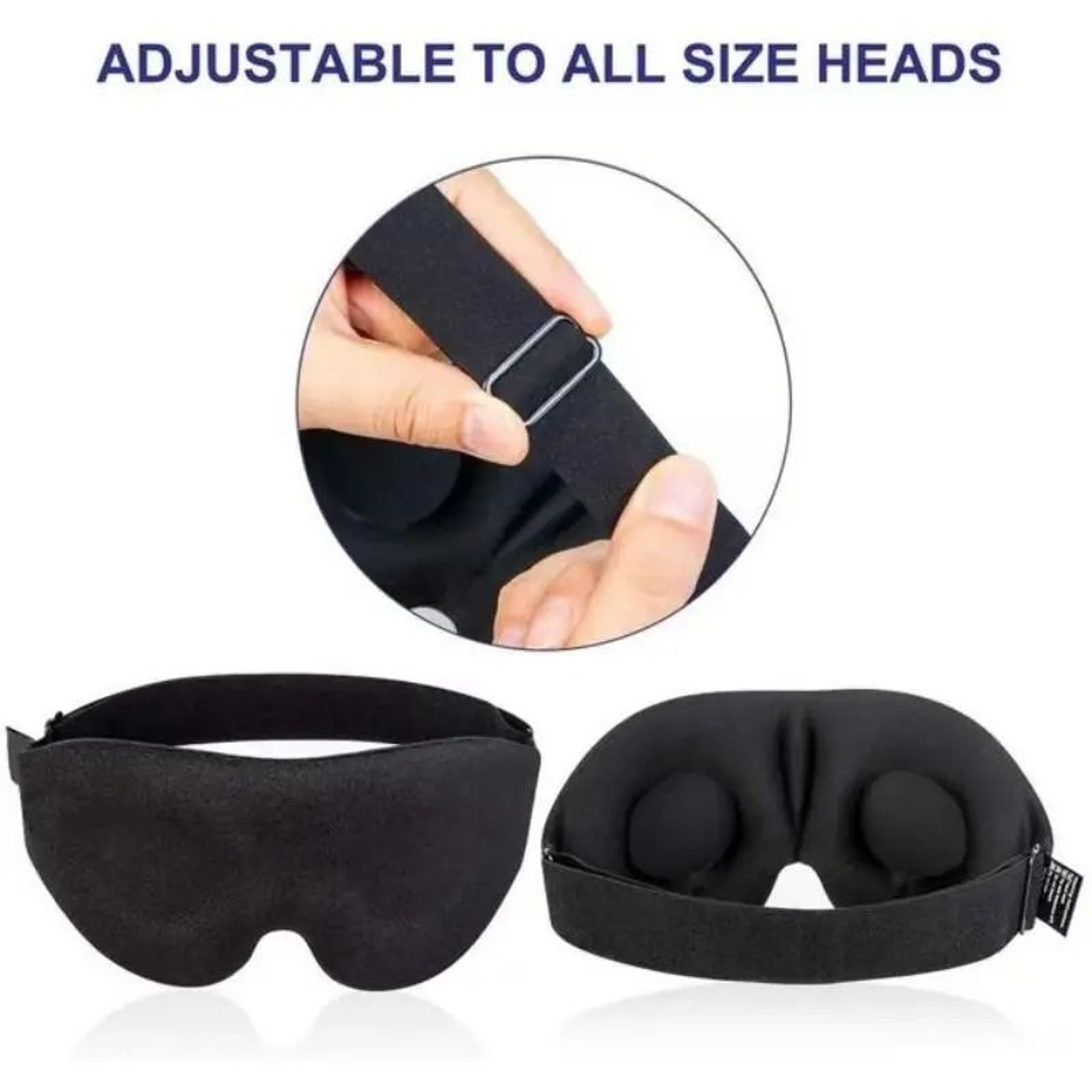 3D Eye Mask For Pressure Free Sleep 3