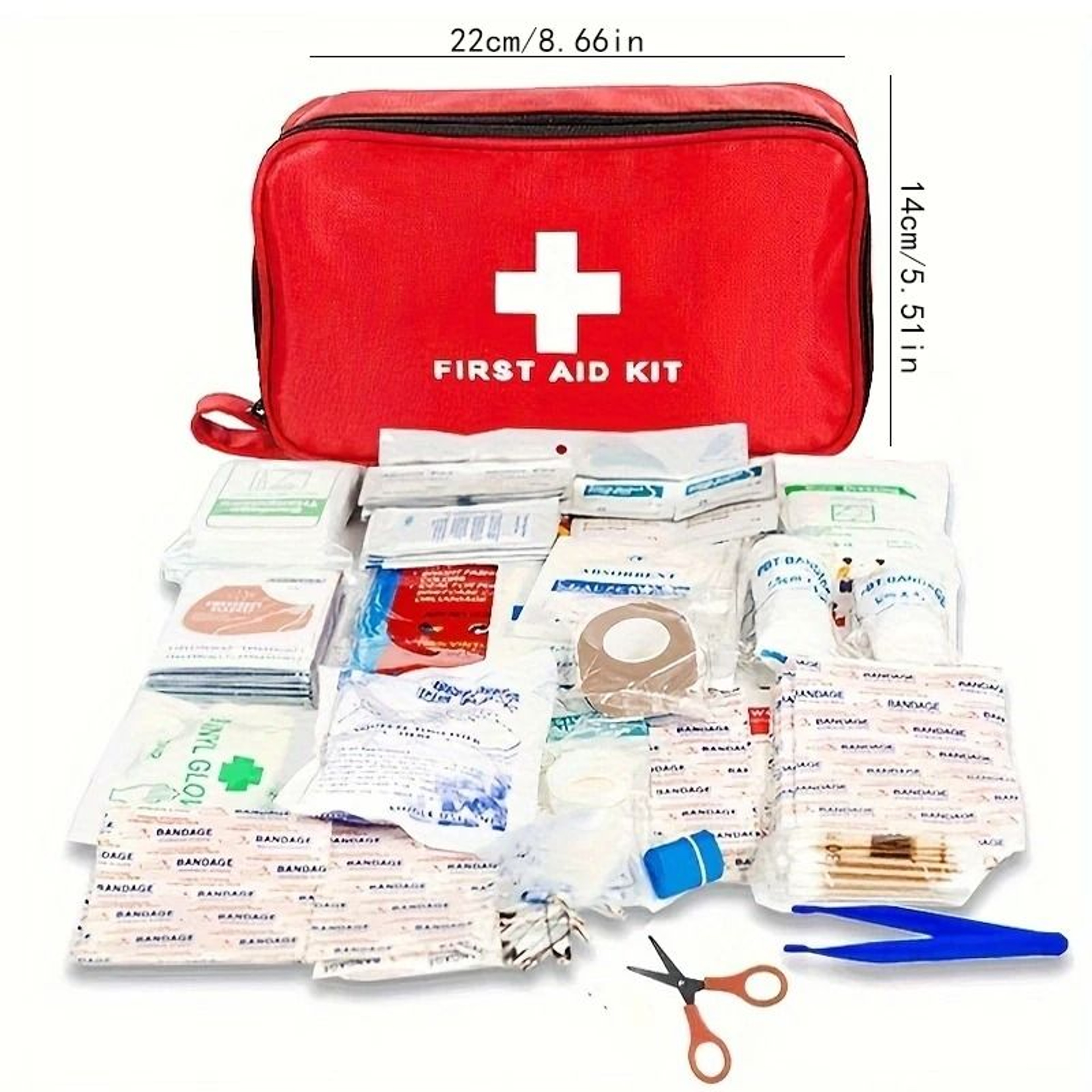 MultiPurpose Portable Emergency First Aid Kit  Tactical  Outdoor Ready 1