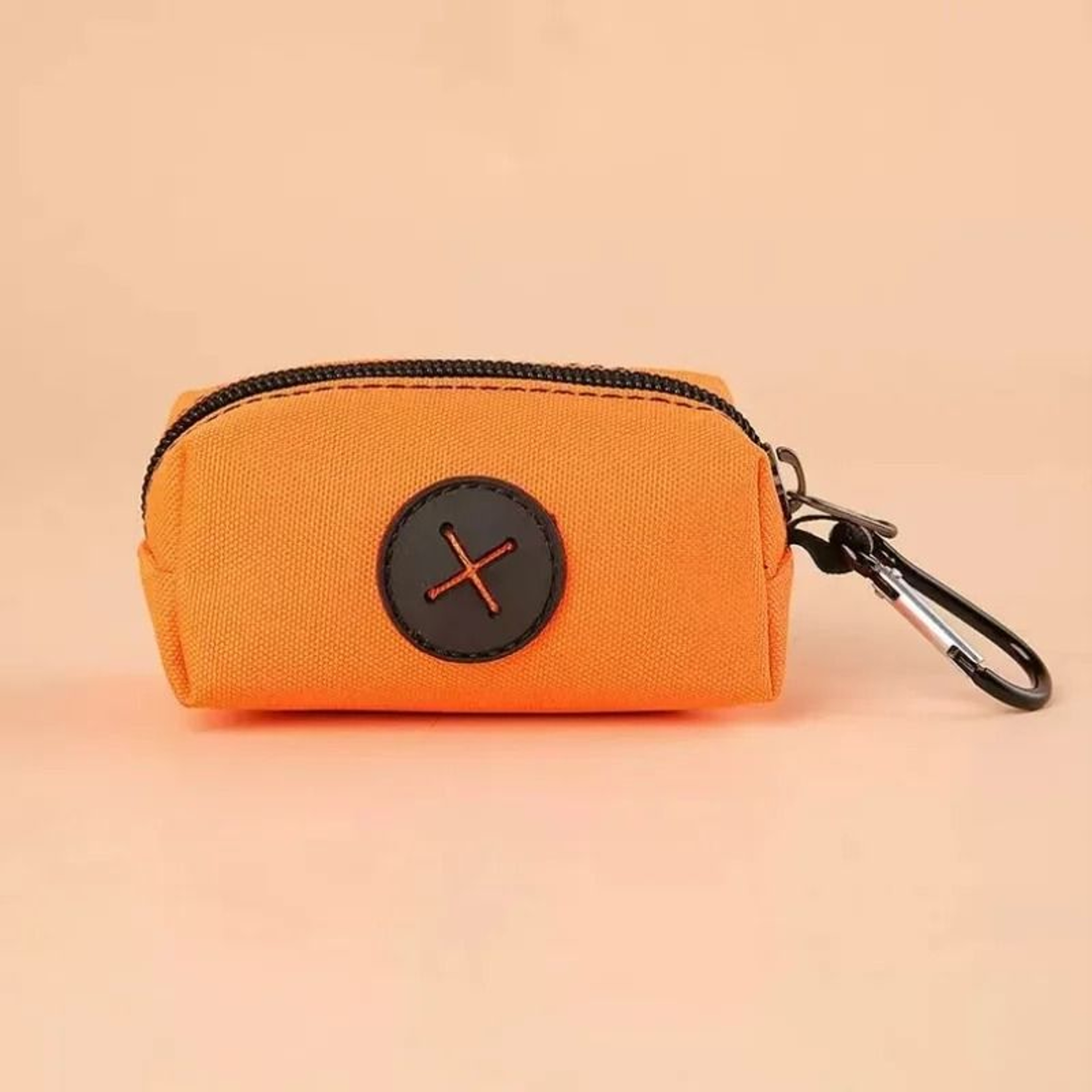 Canvas Dog Poop Bag Holder  Outdoor Pet Waste Bag Dispenser 6