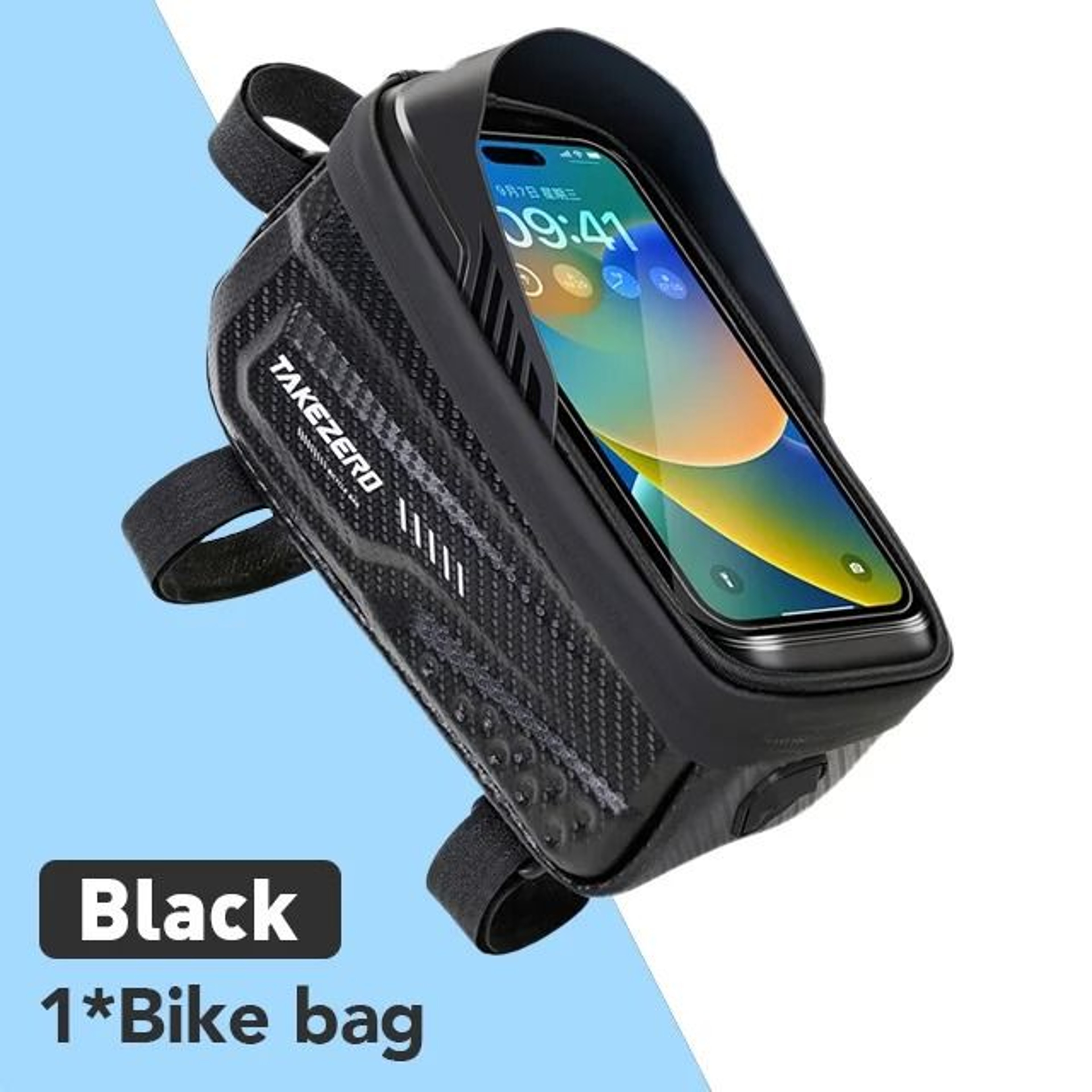 NEWBOLER Waterproof Bicycle Top Tube Bag  Touch Screen Phone Case 7