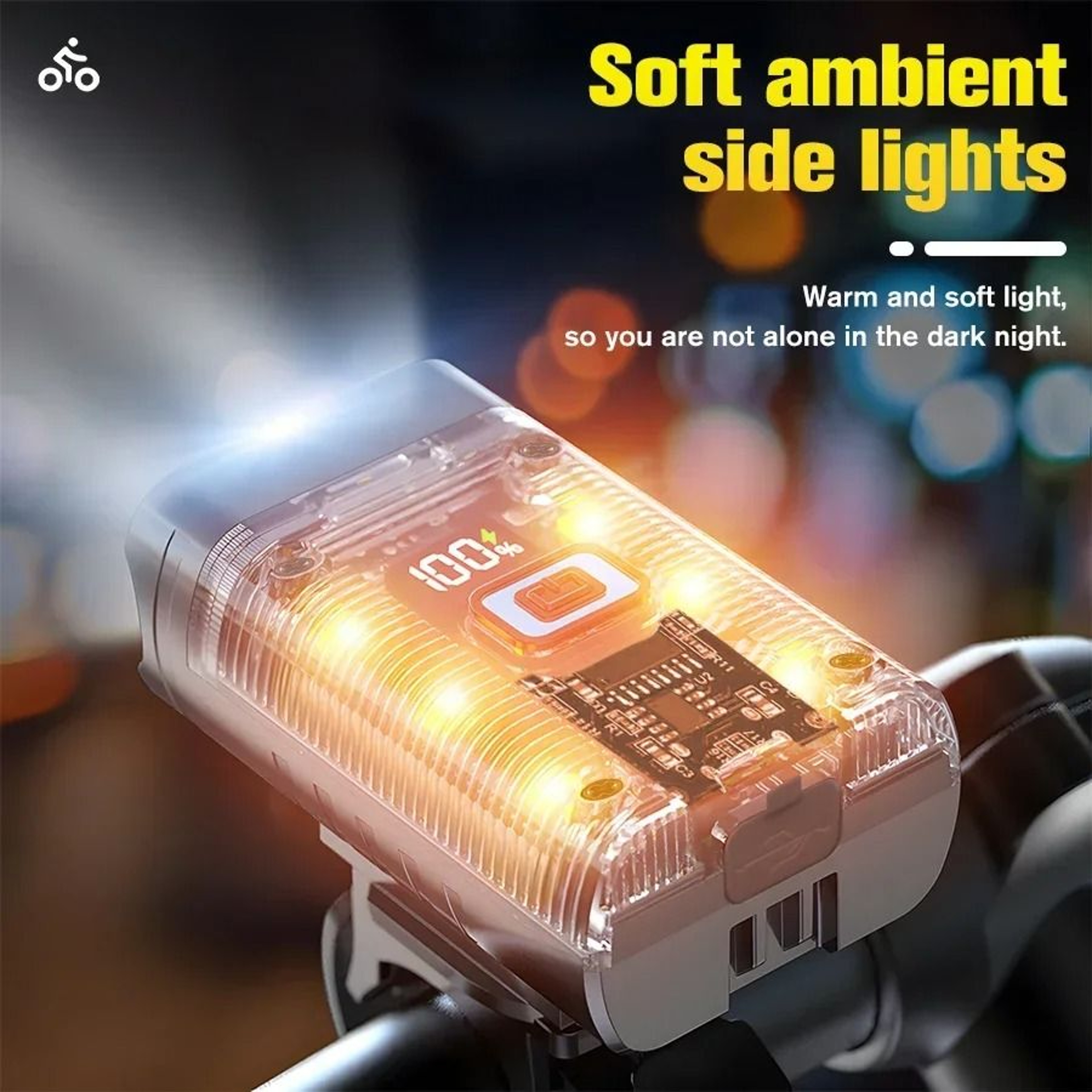 T6 LED Bicycle Front Light  HighIntensity Rechargeable Night Riding Headlamp 1