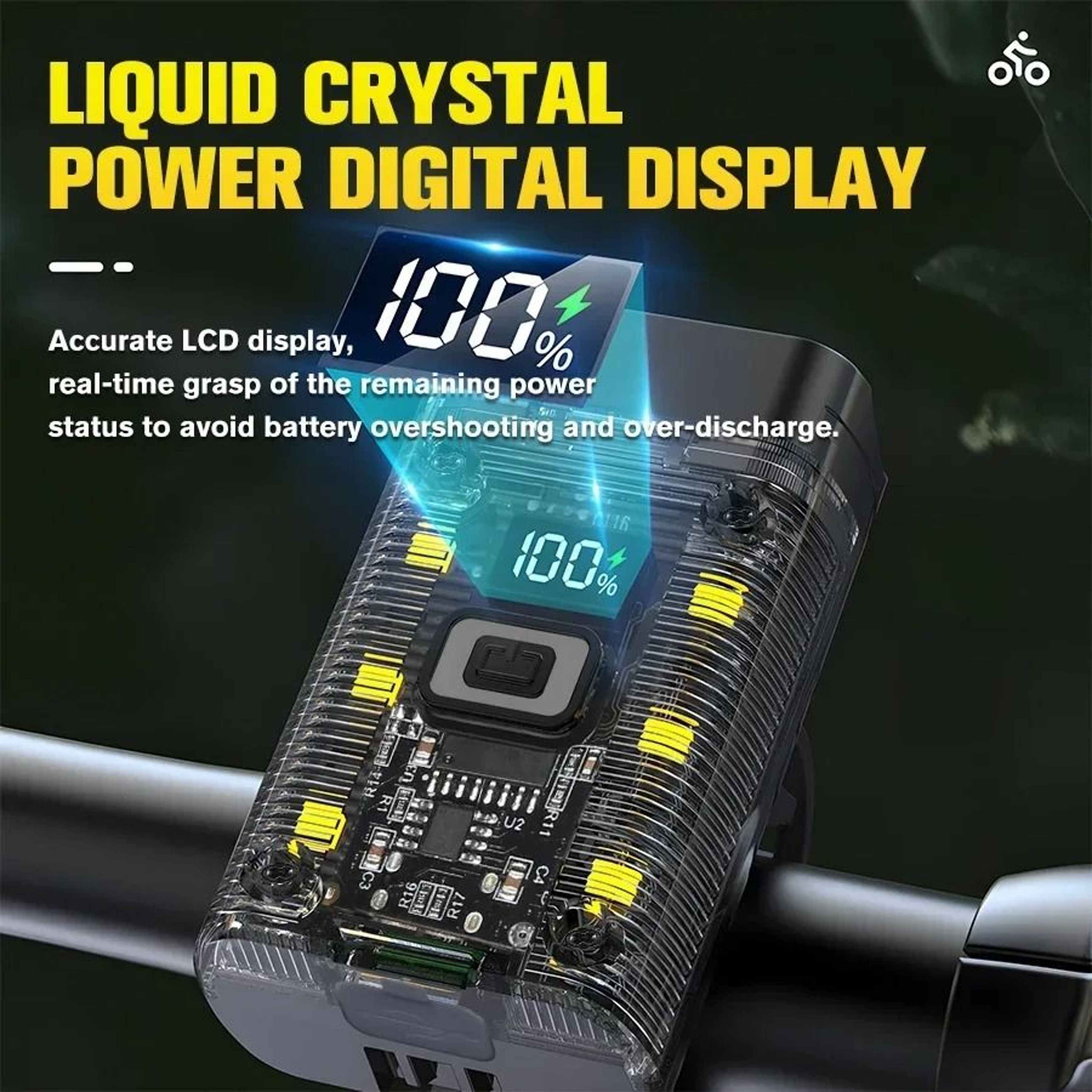 T6 LED Bicycle Front Light  HighIntensity Rechargeable Night Riding Headlamp 2