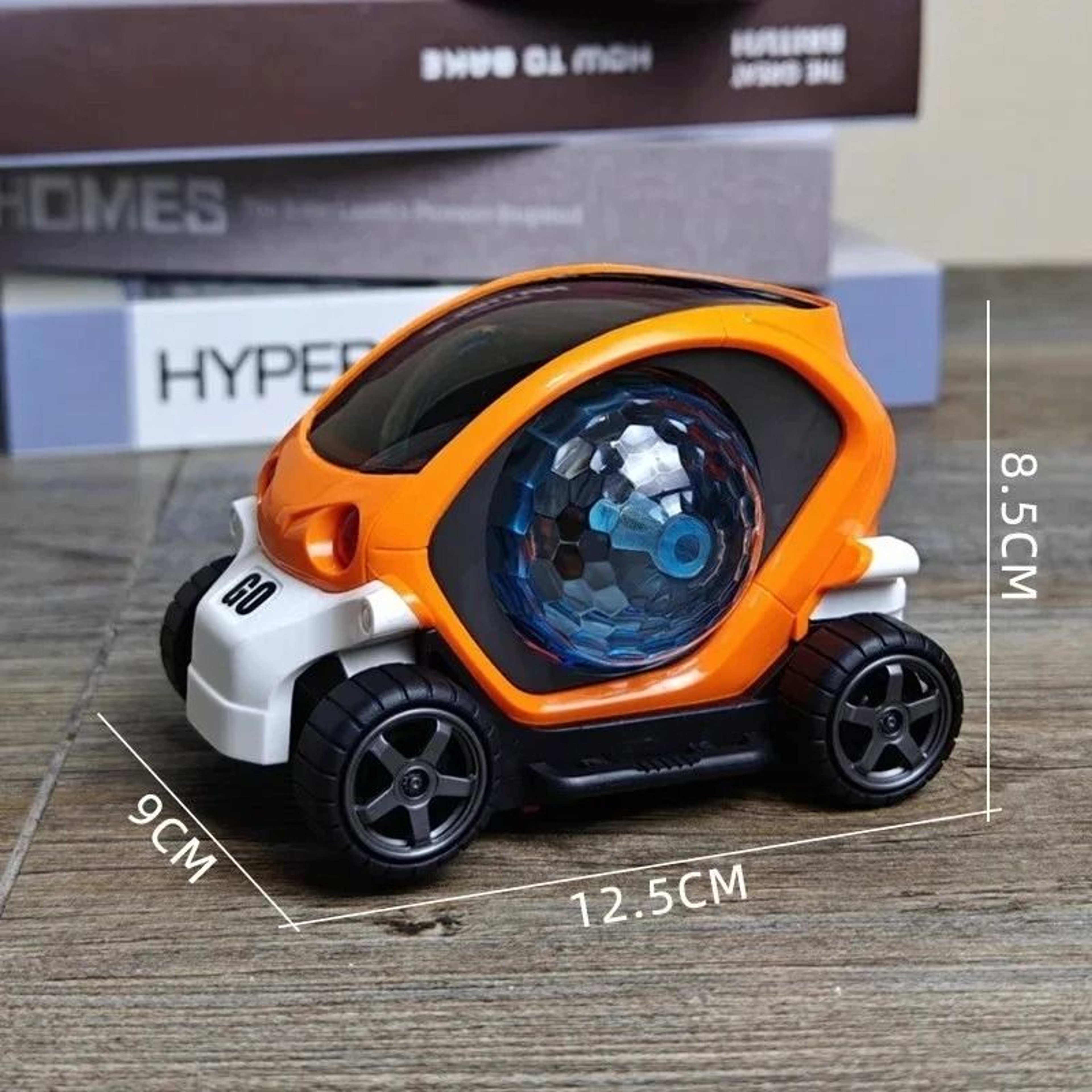 Toddler Sensory Crawling Toy Car  Interactive Tummy Time Gift 4