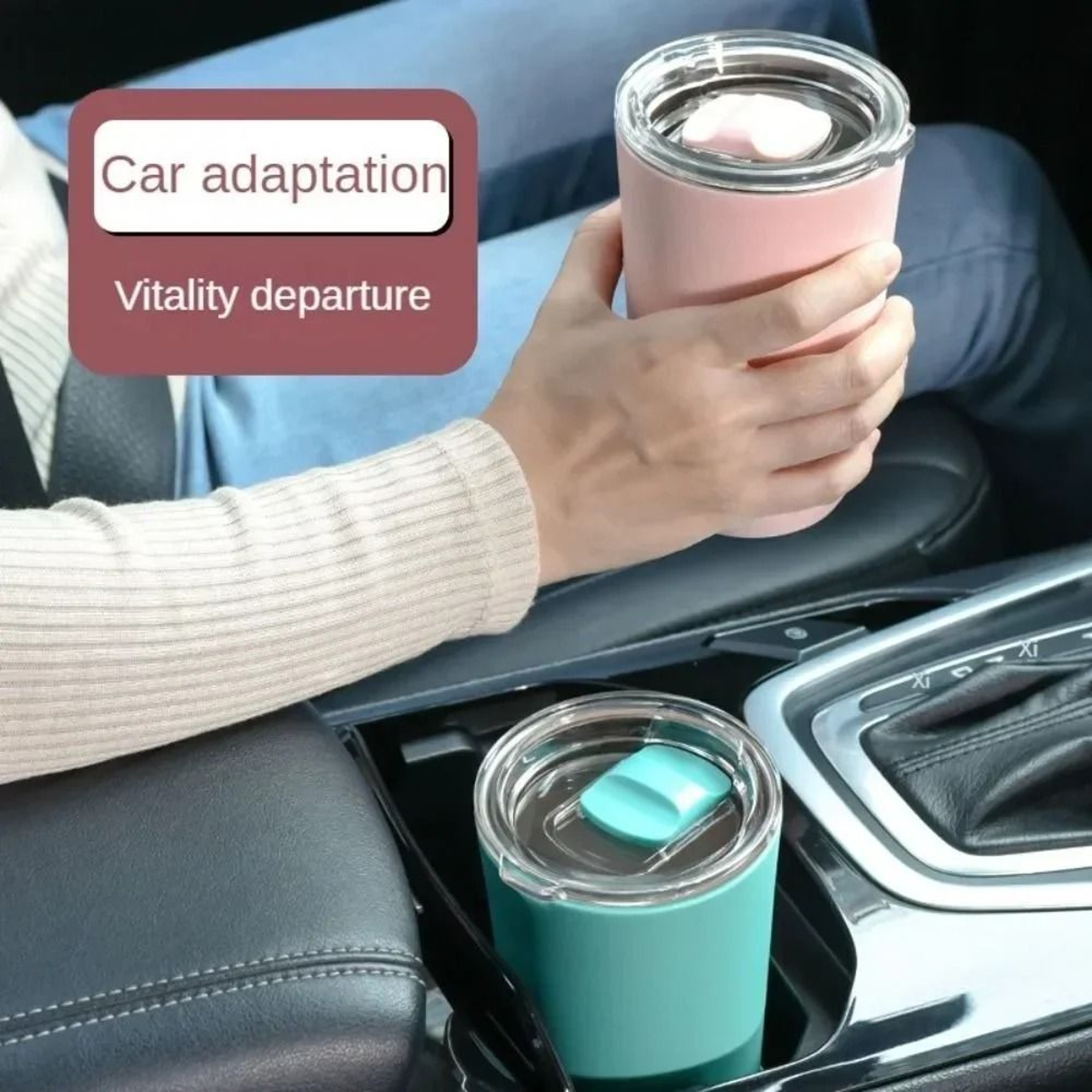 Portable Traveling Insulated Stainless Steel Coffee Cup 3