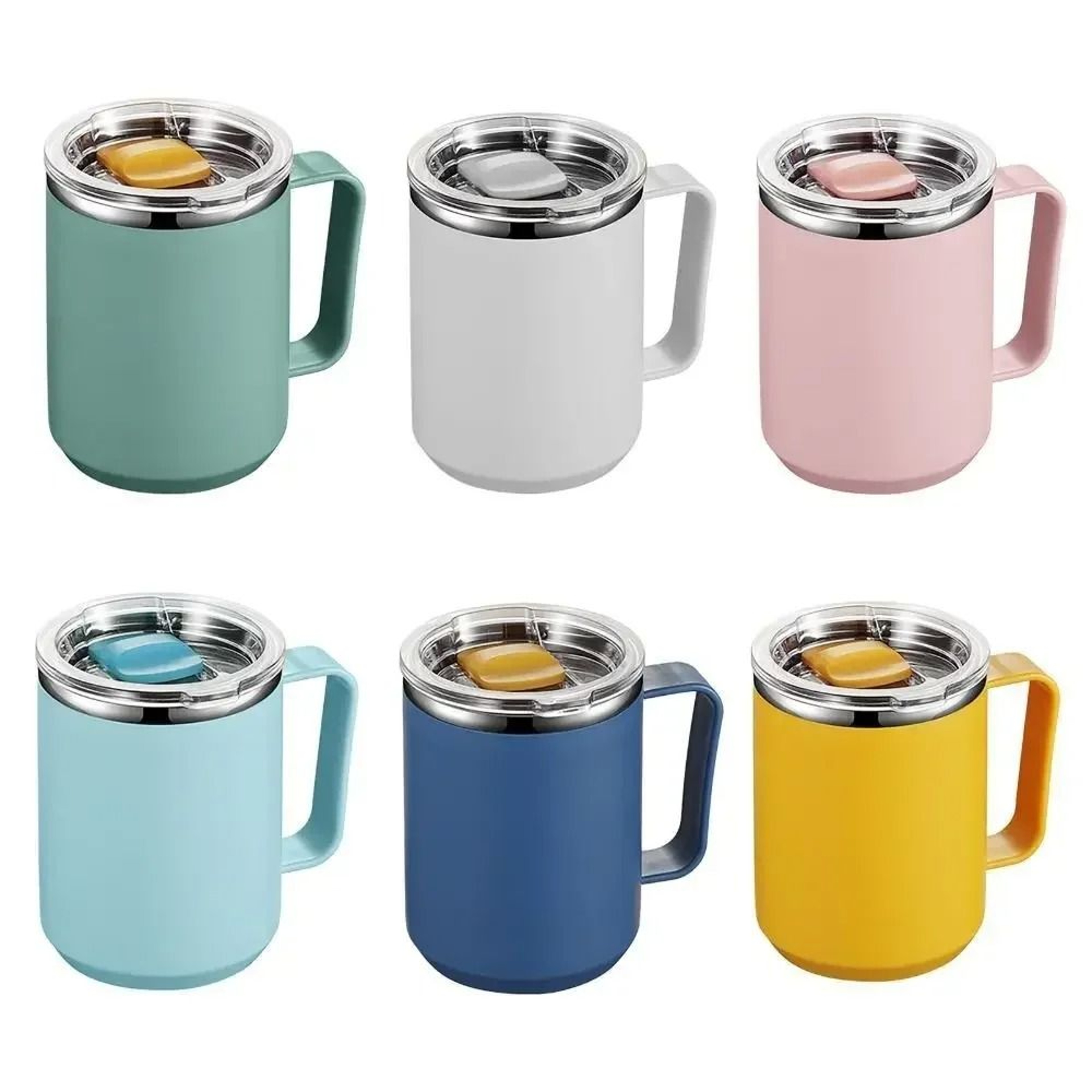 Portable Traveling Insulated Stainless Steel Coffee Cup 5
